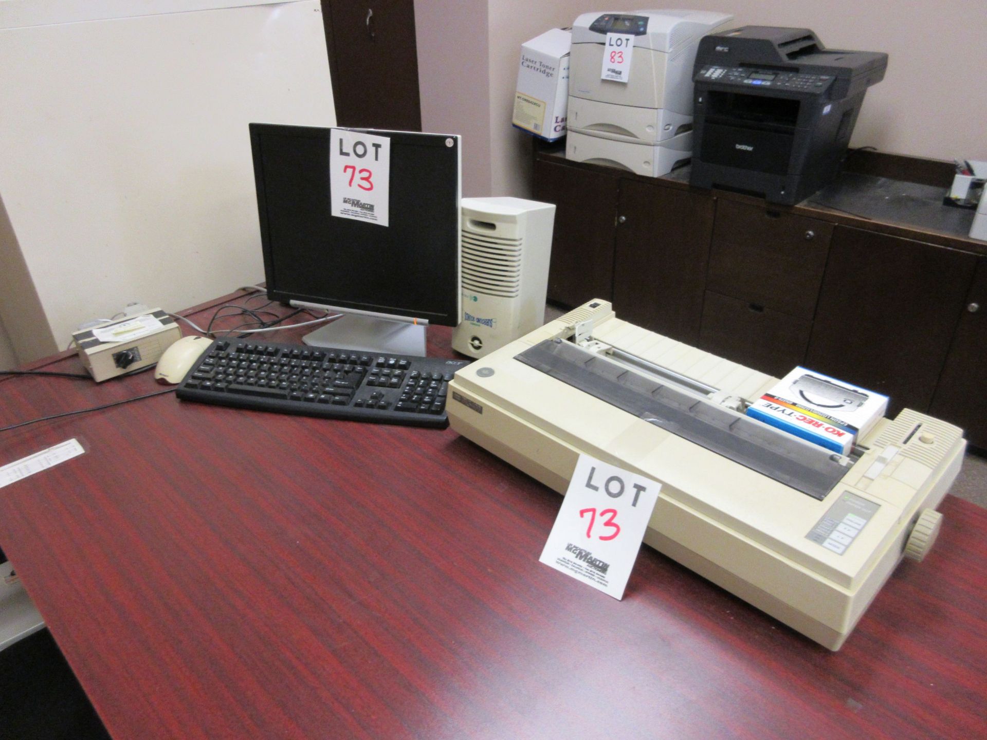 LOT including computer monitor and printer