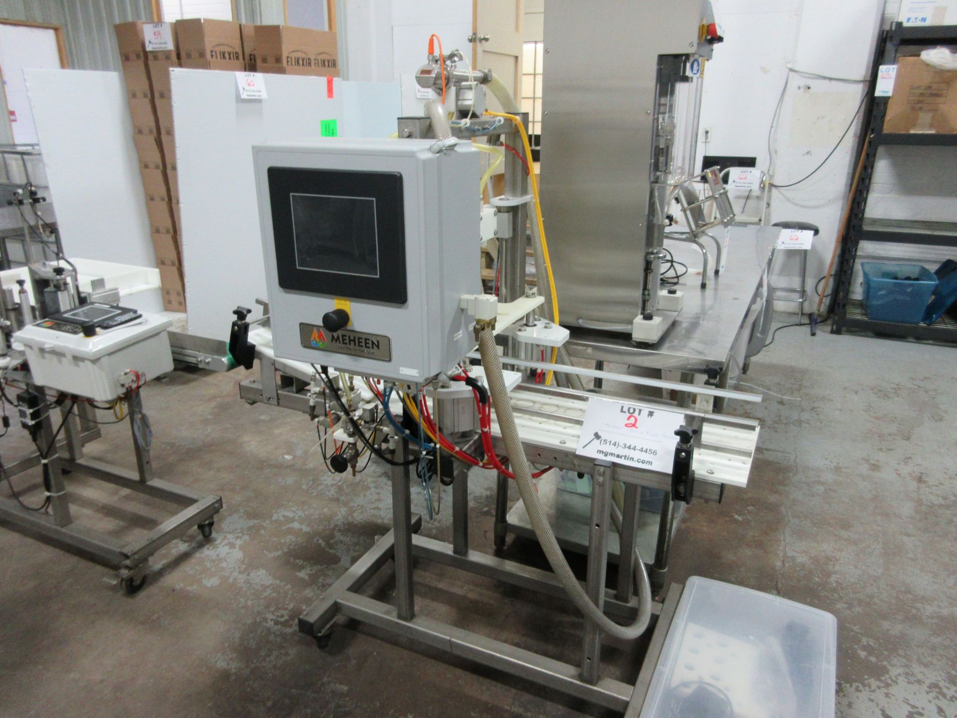 MEHEEN FILLER 2 head for carbonated beverages 600 bottles per hour