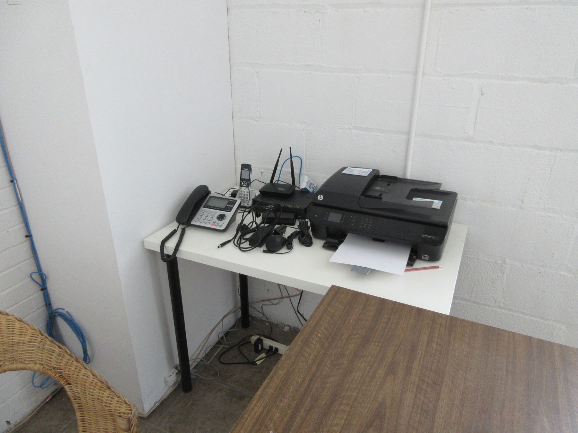 1 Lot - desk chairs, phone, printer, etc. - Image 3 of 3