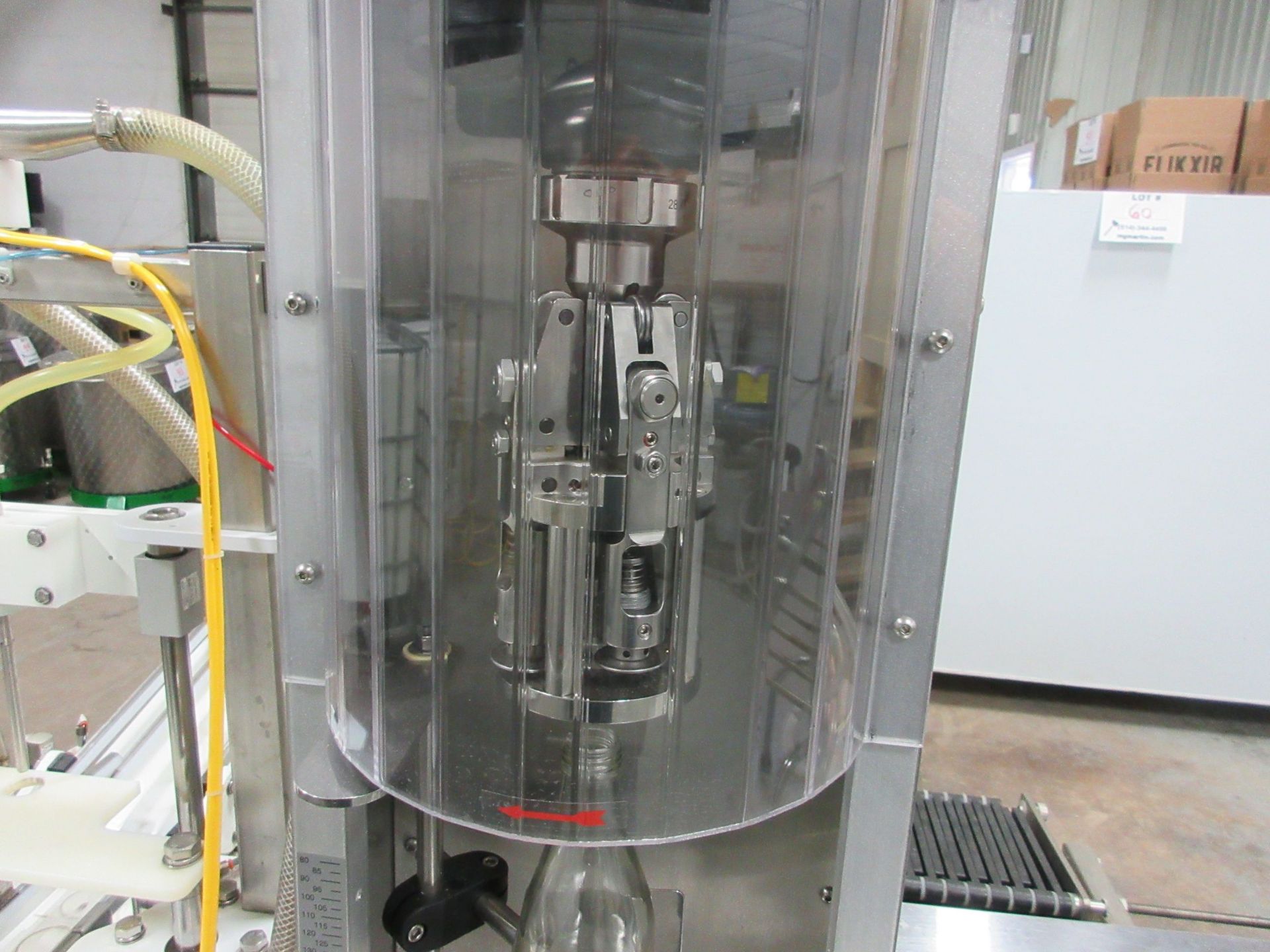 ROPP TECHNOMAX DUE semi- automatic mechanic capping machine 600 bottles/hr model TSM-2005 (CSA) - Image 3 of 6