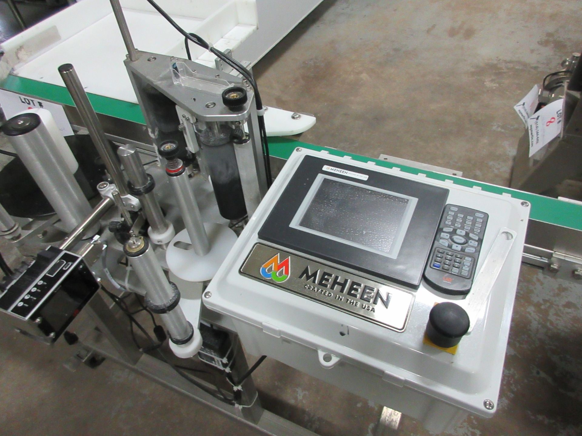 MEHEEN Bottle labeler c/w printer & remote for printer - Image 3 of 7