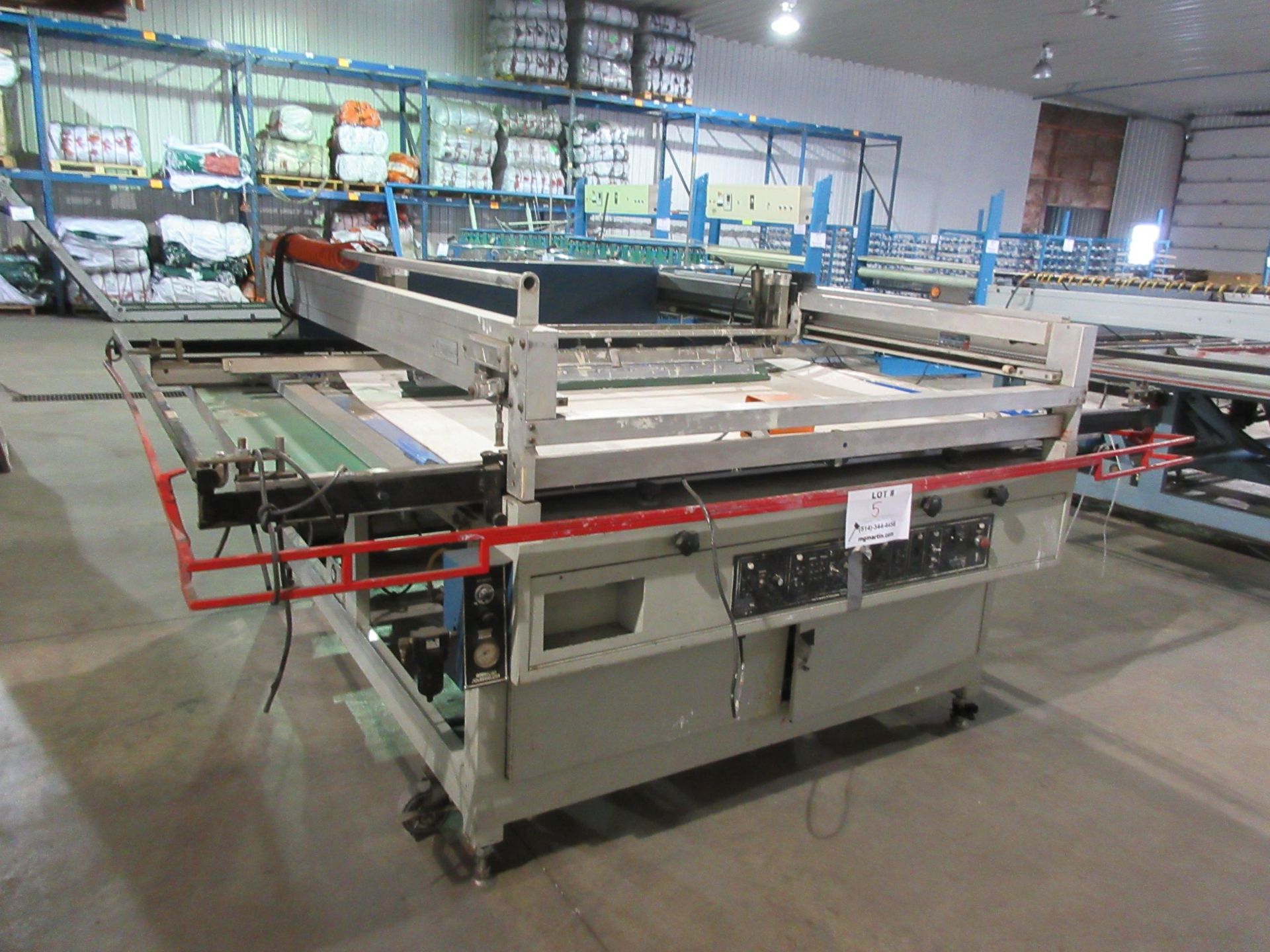 AMERICAN silk screen printing machine , Model : VIKING