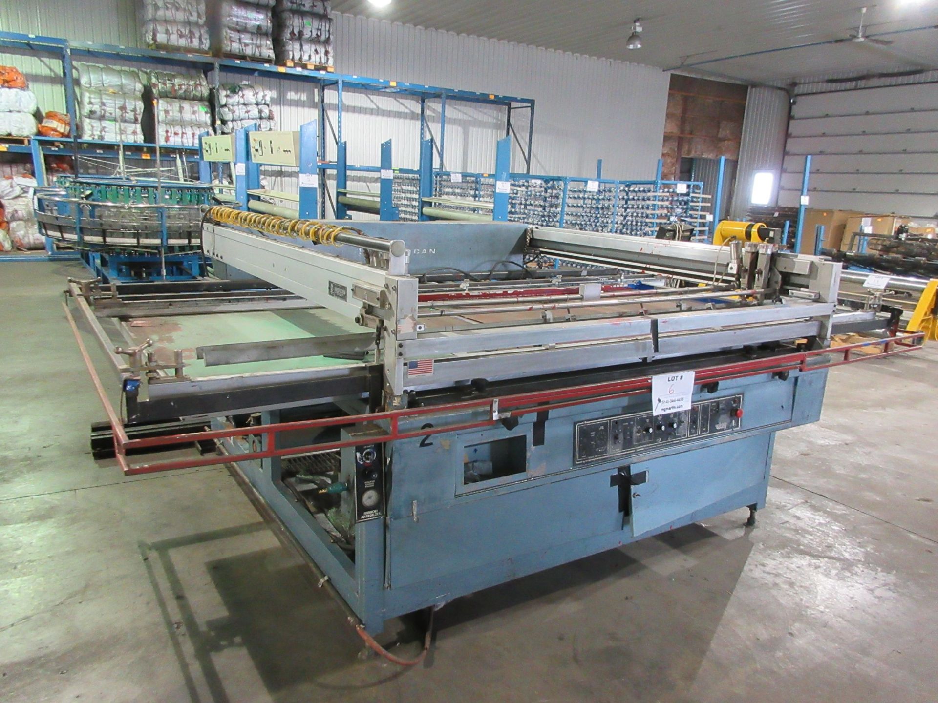 AMERICAN silk screen printing machine , Model : VIKING