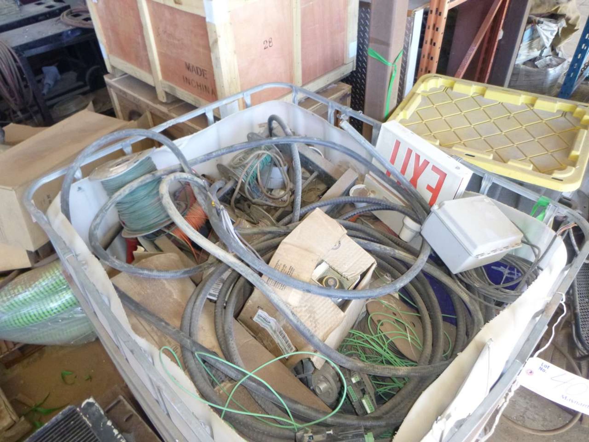 Crate of Electric Wire - Image 2 of 2