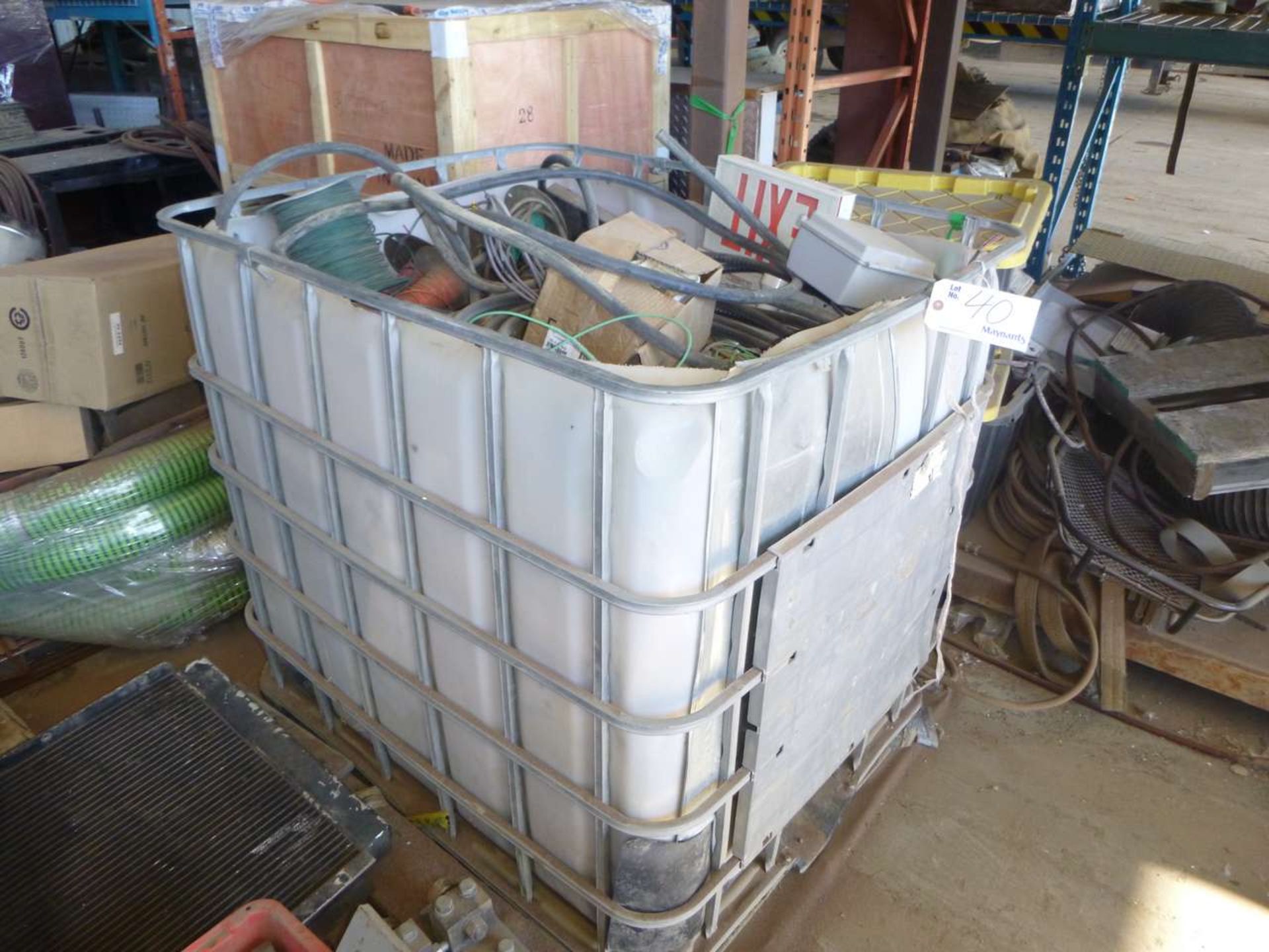 Crate of Electric Wire