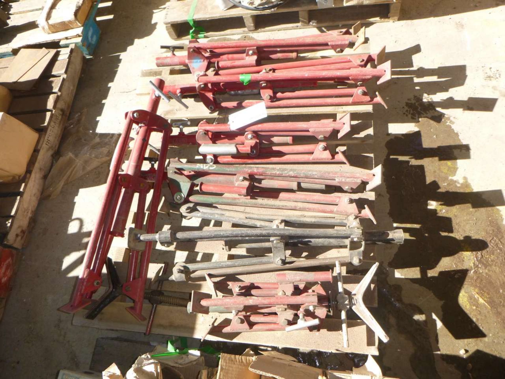 Pallet of Pipe Stands