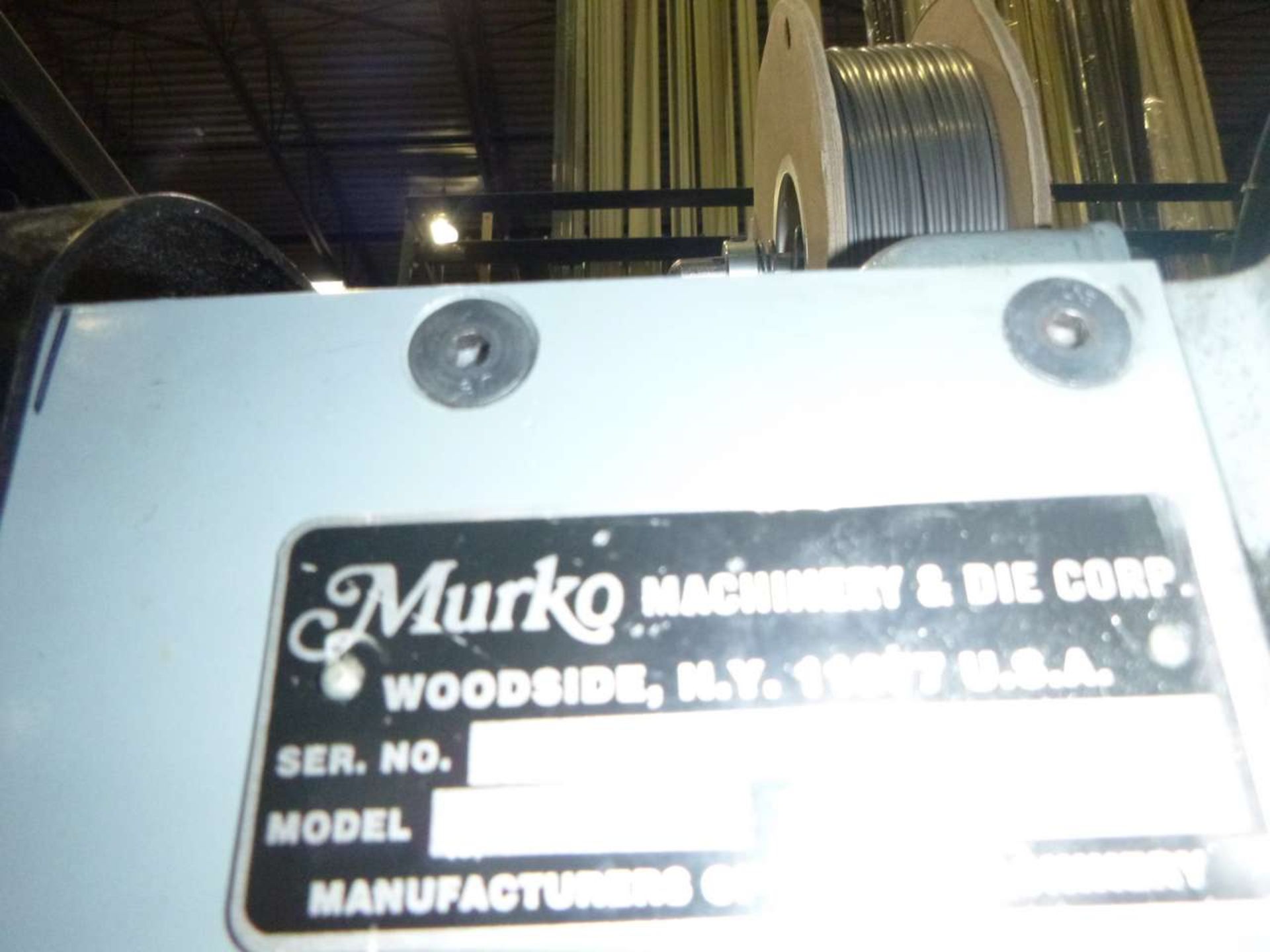 Murko MG-07 Type 50 Grommet Machine - Image 2 of 4