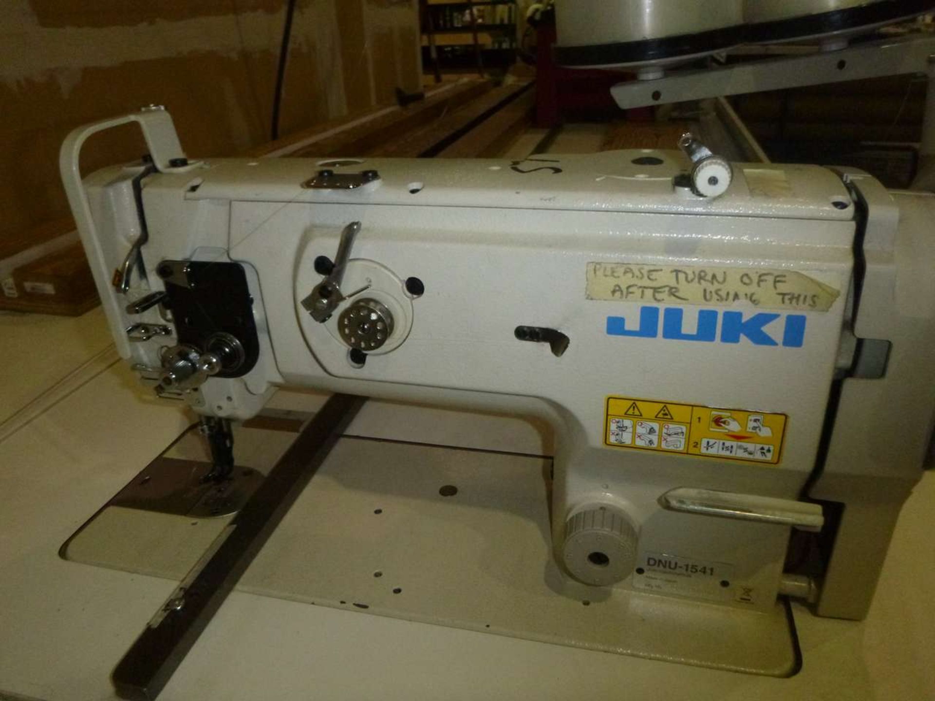 Juki DNU-1541 Sewing Machine - Image 2 of 2