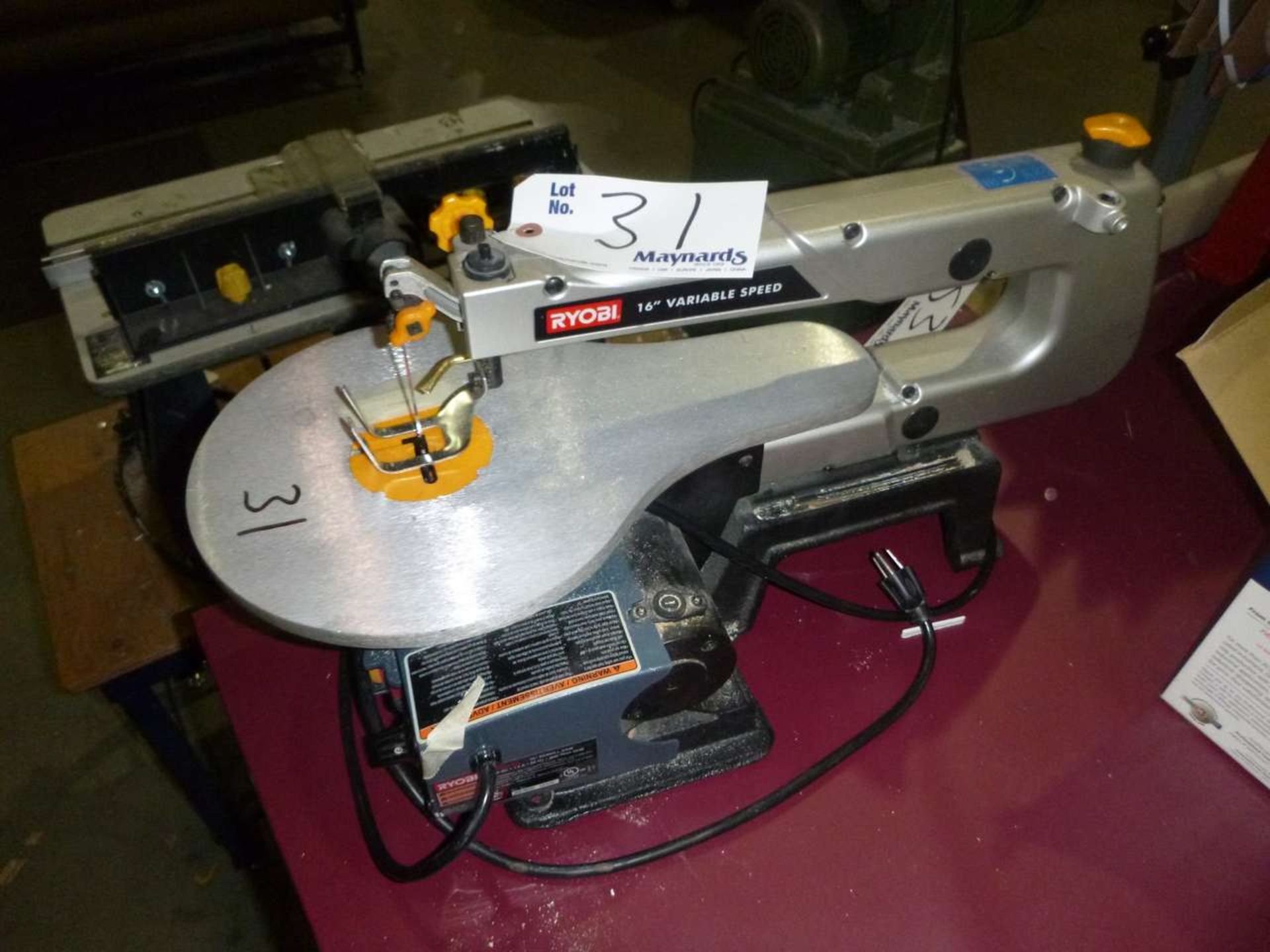 Ryobi SC164VS 16" Scroll Saw