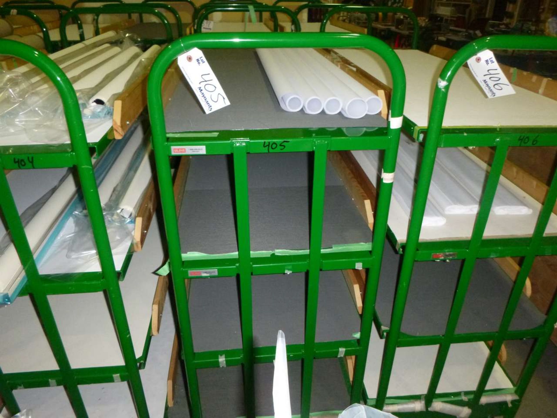 Uline Steel Inventory Cart