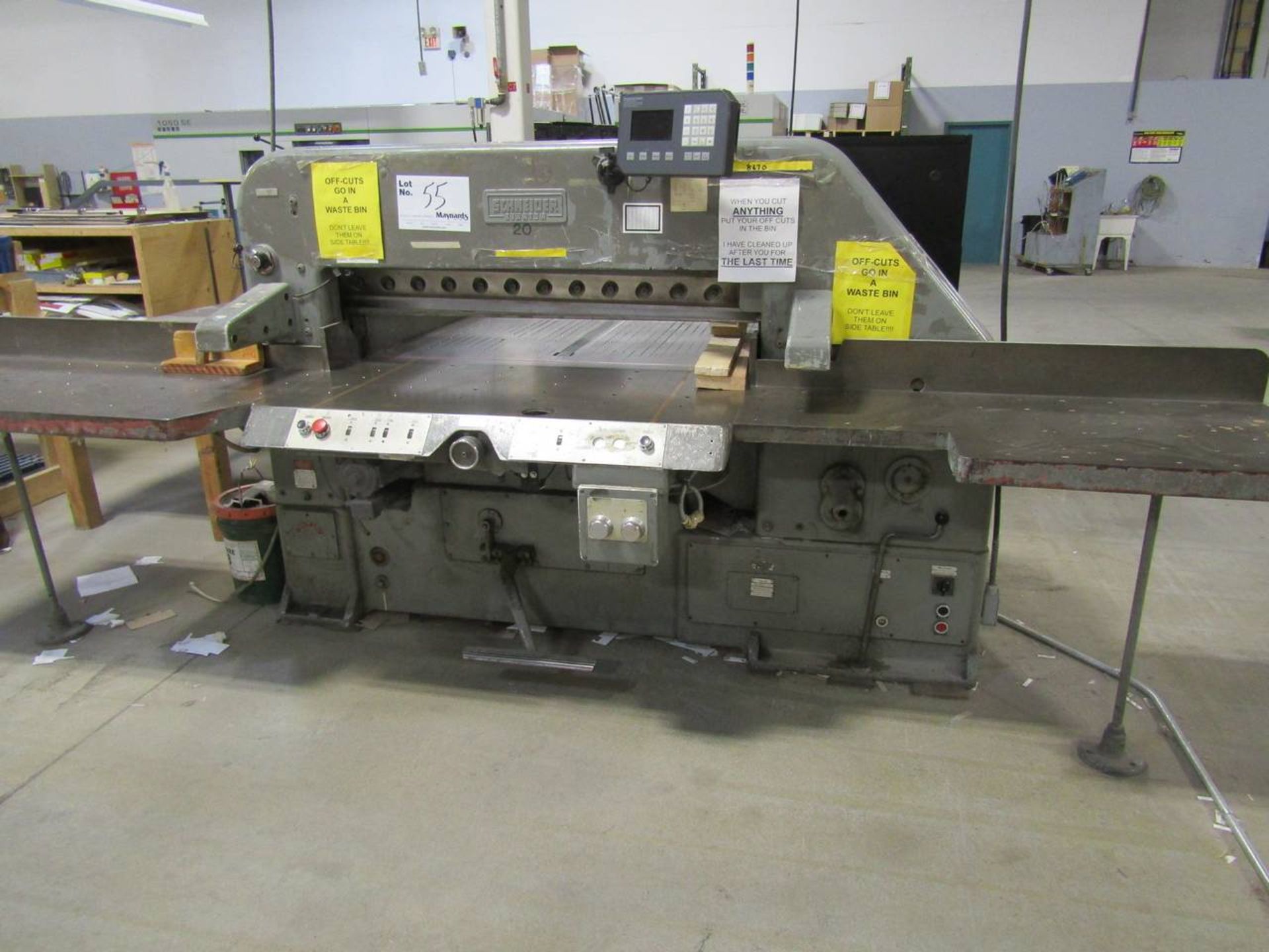 1967 Schneider Senator 132 Paper Cutter