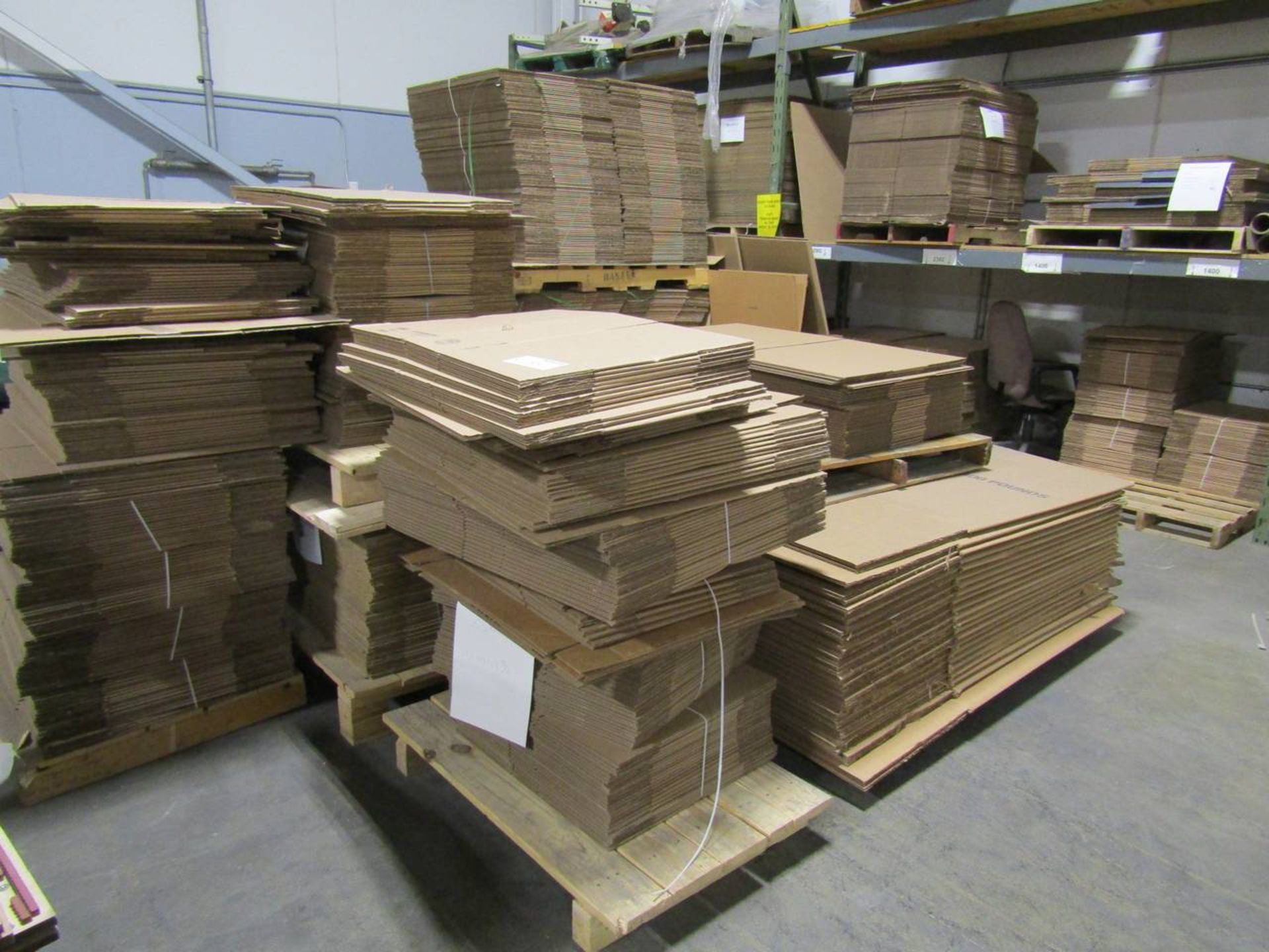 Large Quantity of Various Size cardboard Boxes