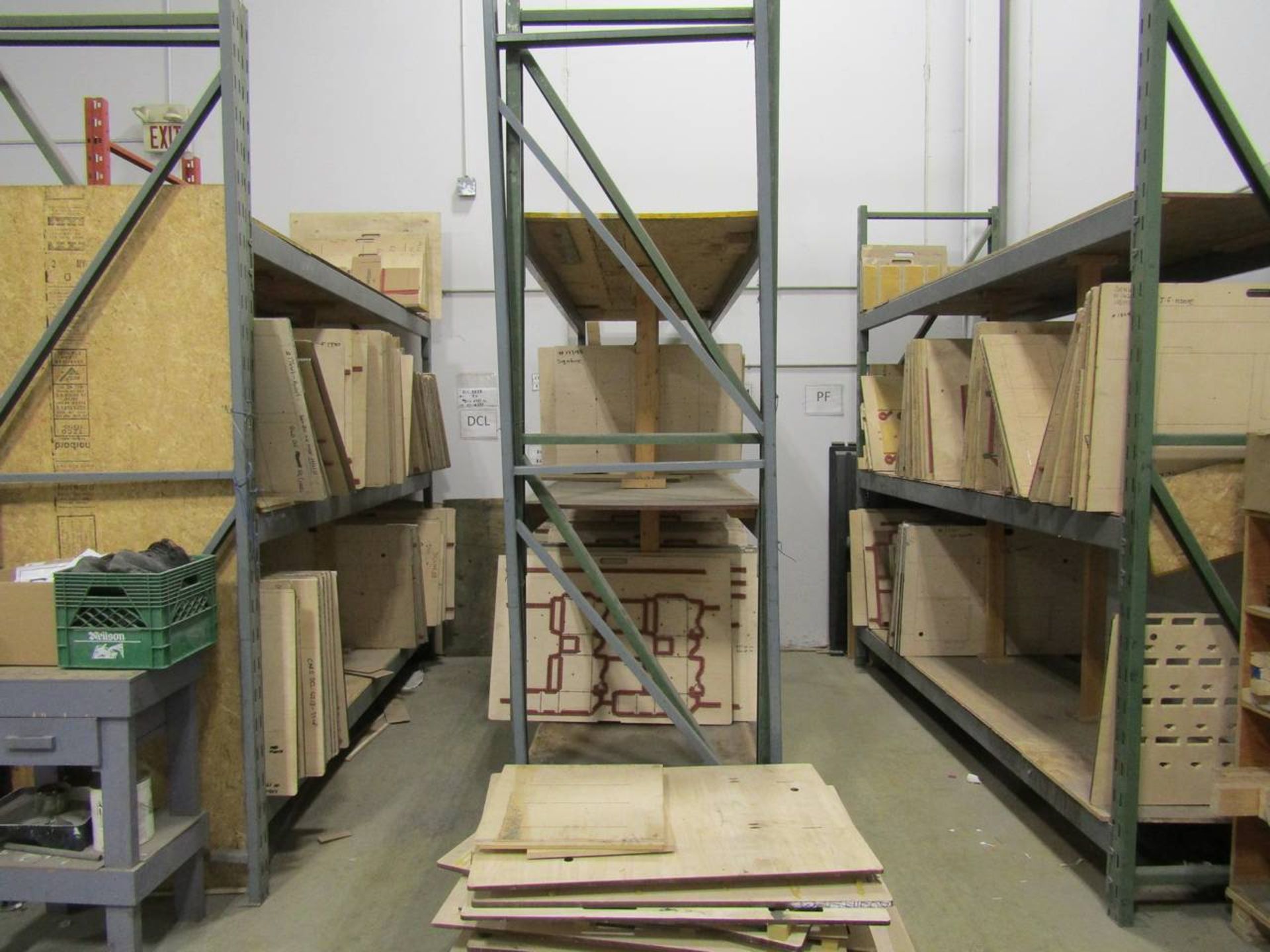 3 Sections of Racking