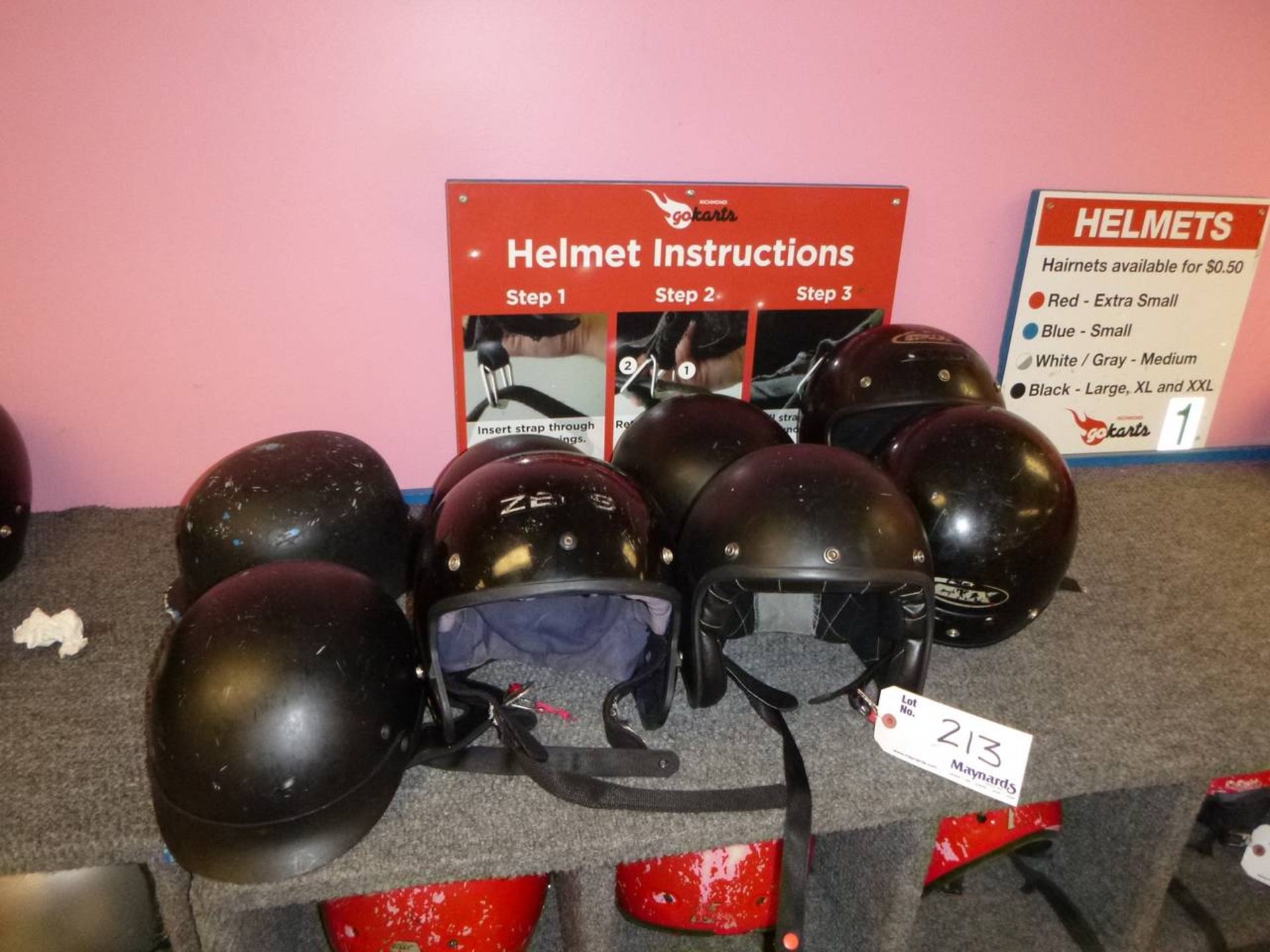 (8) Mixed Helmets