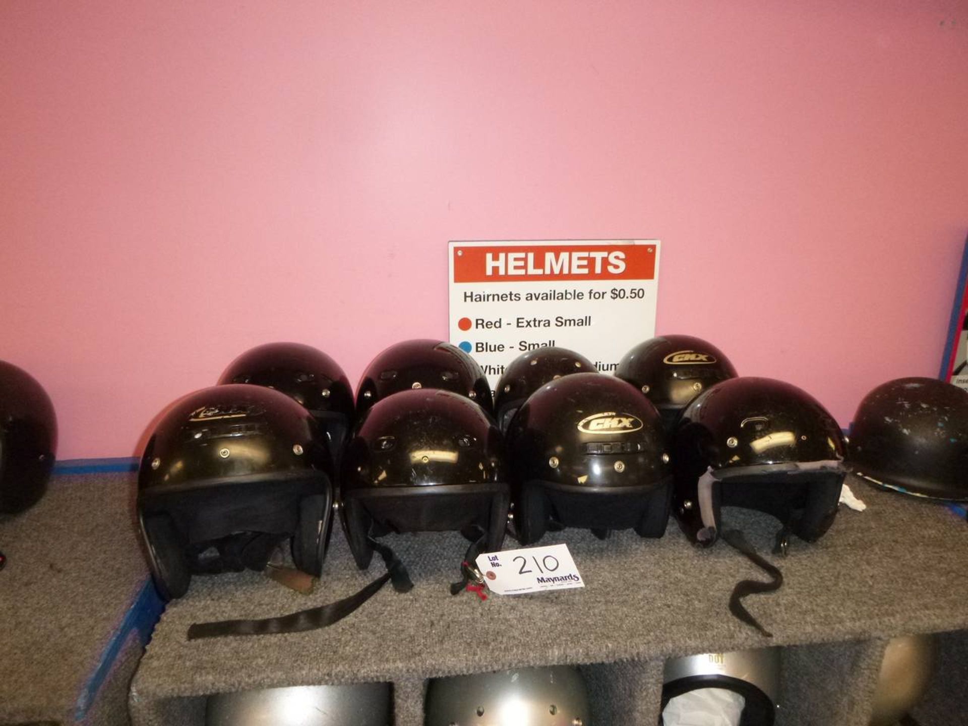 (8) Mixed Helmets