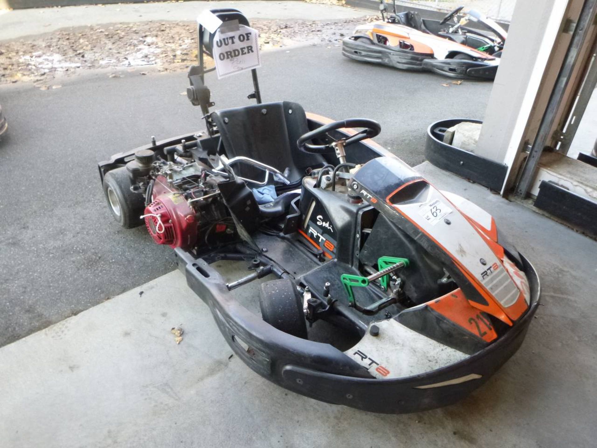 2014 Sodi RT8 Go-Kart, Single Seat,