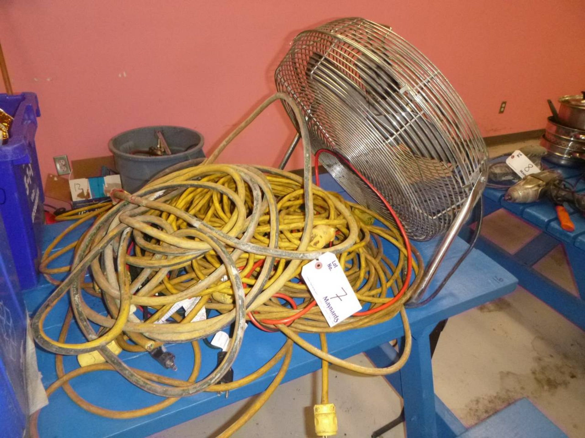 Lot Of Extension Cords,