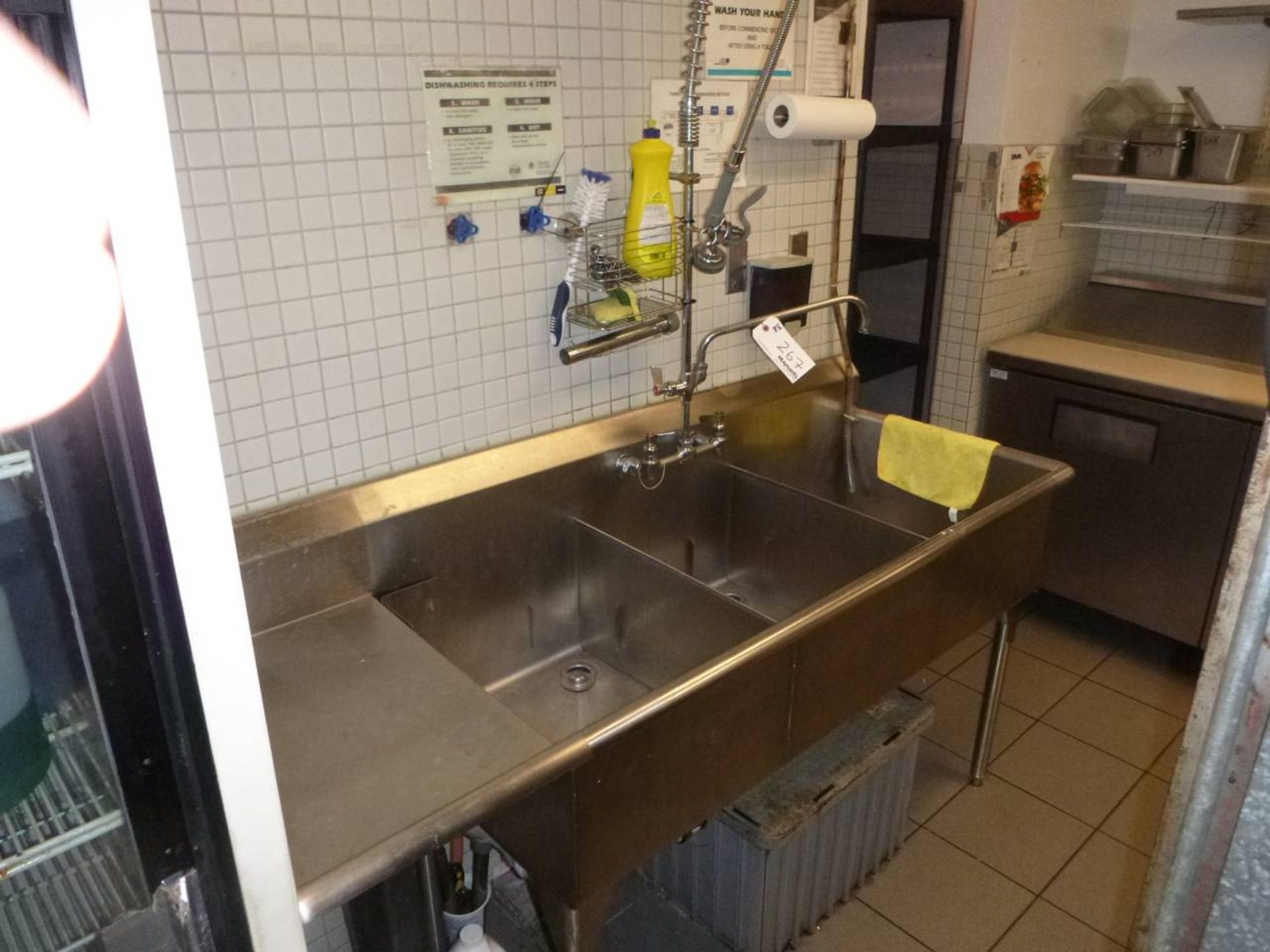 Stainless Steel Sink Station