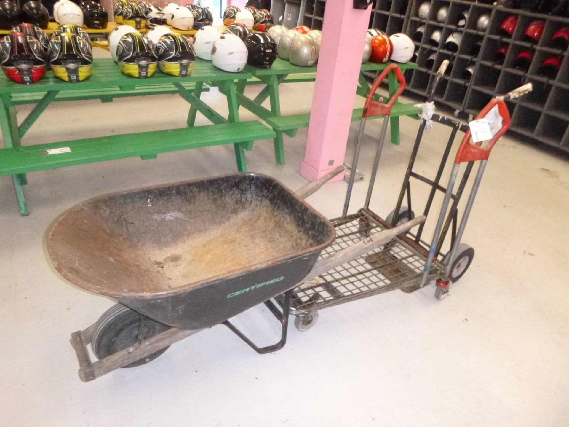 Wheelbarrow, 2 Wheel Dollie And Cart