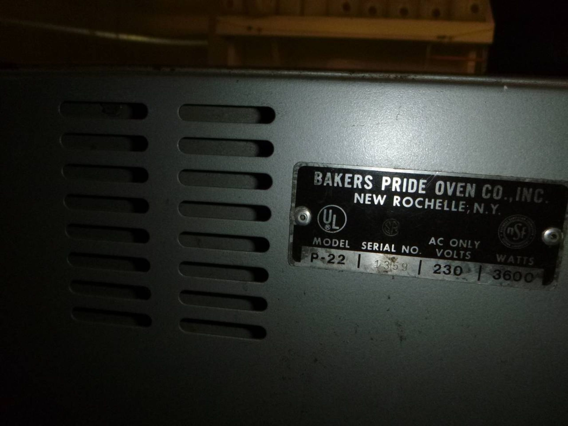 Bakers pride P22 2 Door Bench Top Oven - Image 4 of 4