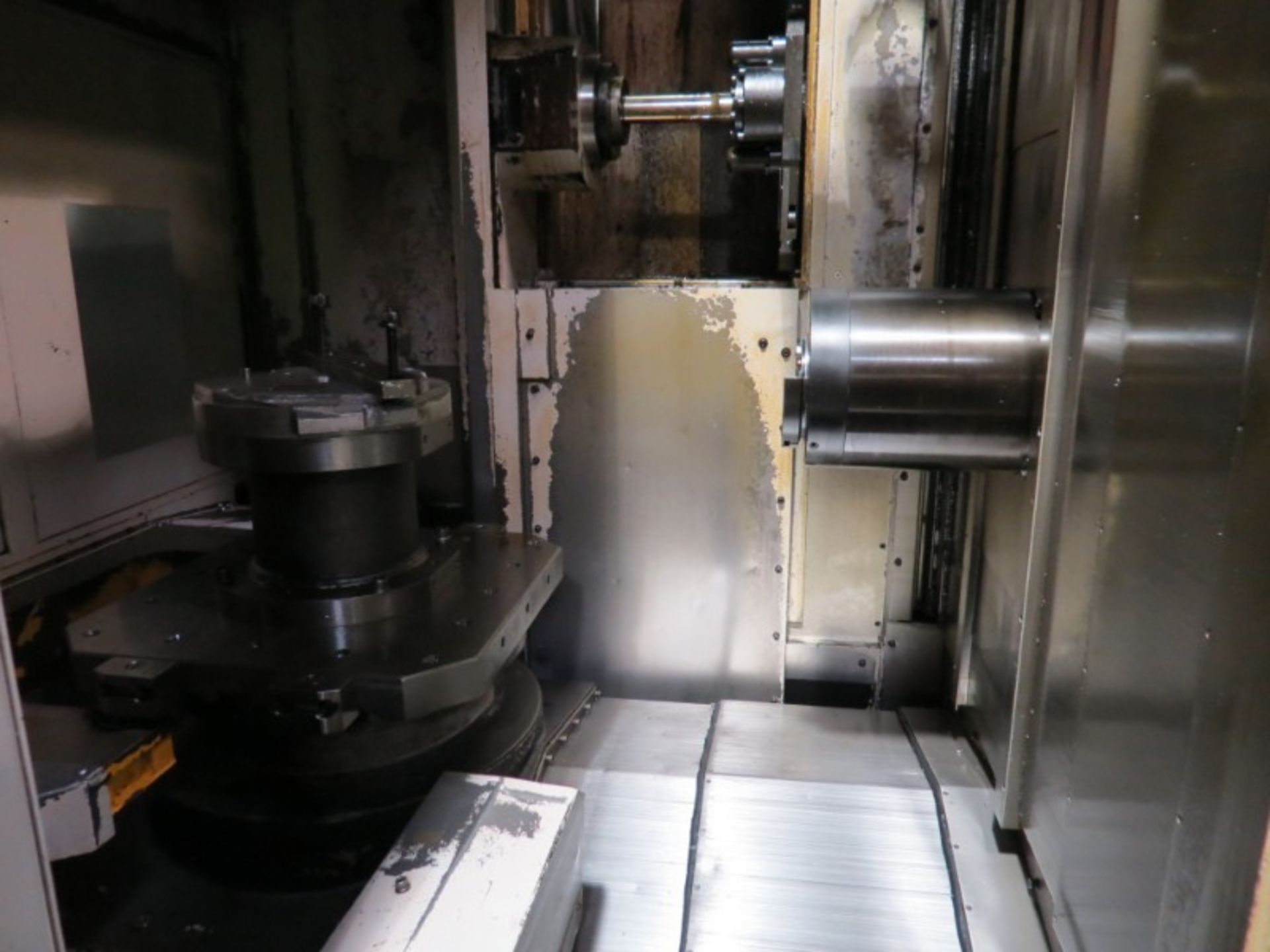 Mori-Seiki SH-50Horizantal Machining Center,MSC-516 ctrl, coolant thru spindle, CT40.60 ATC New 1996 - Image 5 of 8