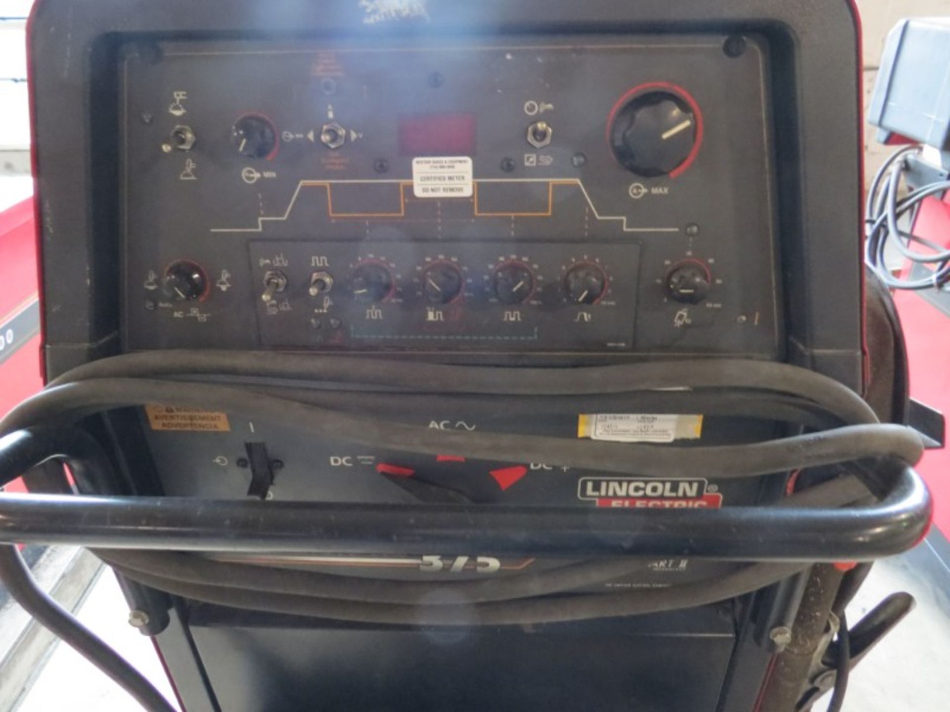 Lincoln Idealark DC 375 Welder tig - Image 4 of 4