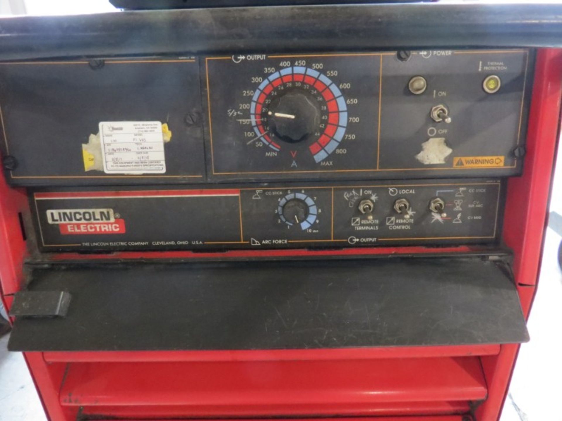 Lincoln Idealark DC 655 Welder - Image 3 of 4