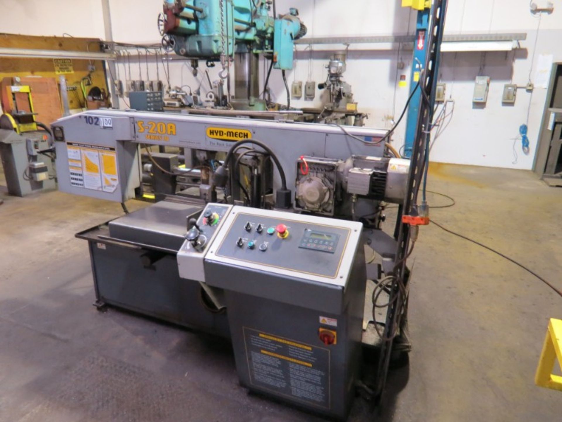 HYD-Mech S-20A Series III Automatic Horizantal Band Saw 13'' x 18'' Cap, Miter Auto Feed - Image 3 of 5