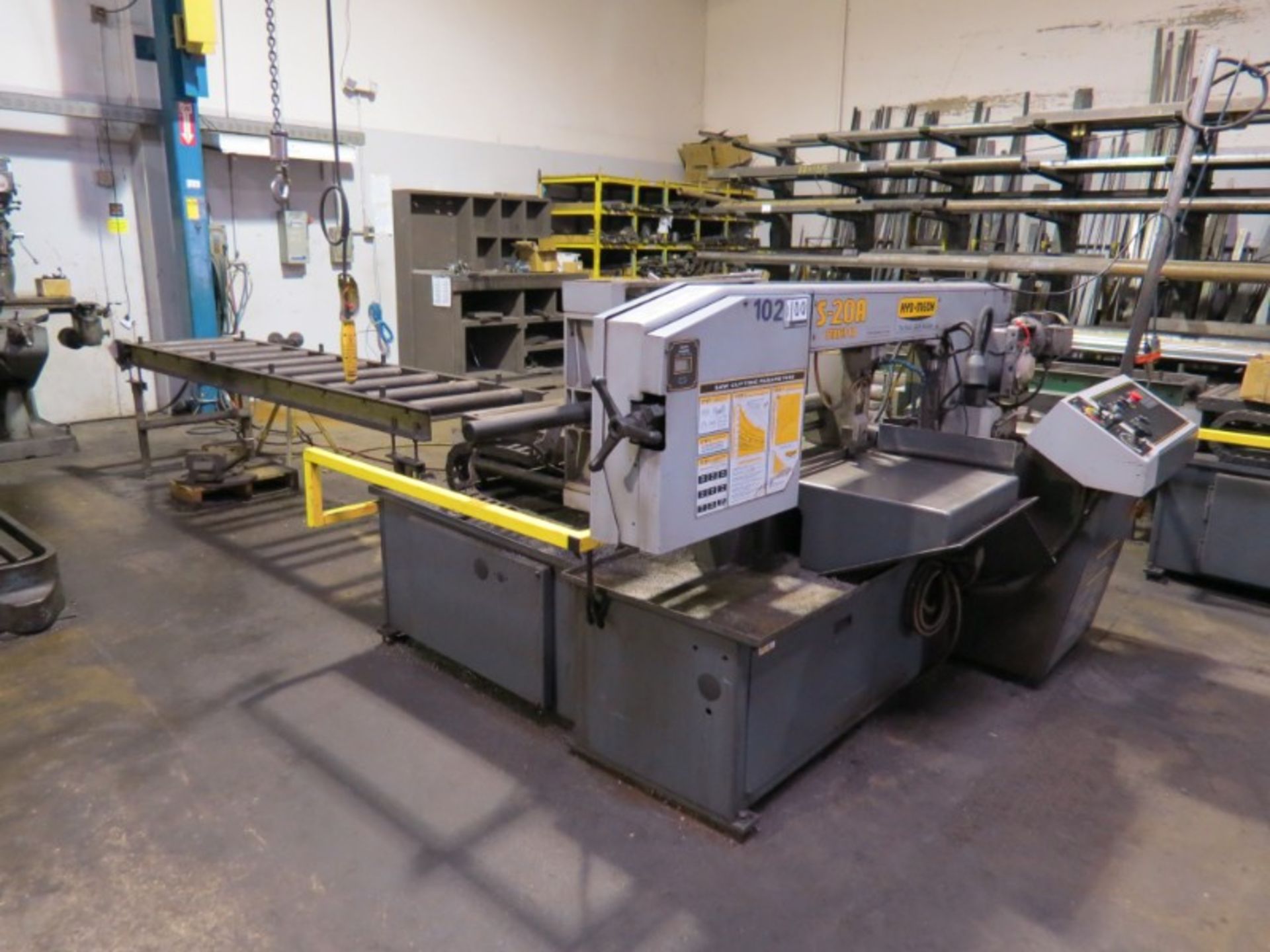 HYD-Mech S-20A Series III Automatic Horizantal Band Saw 13'' x 18'' Cap, Miter Auto Feed - Image 5 of 5