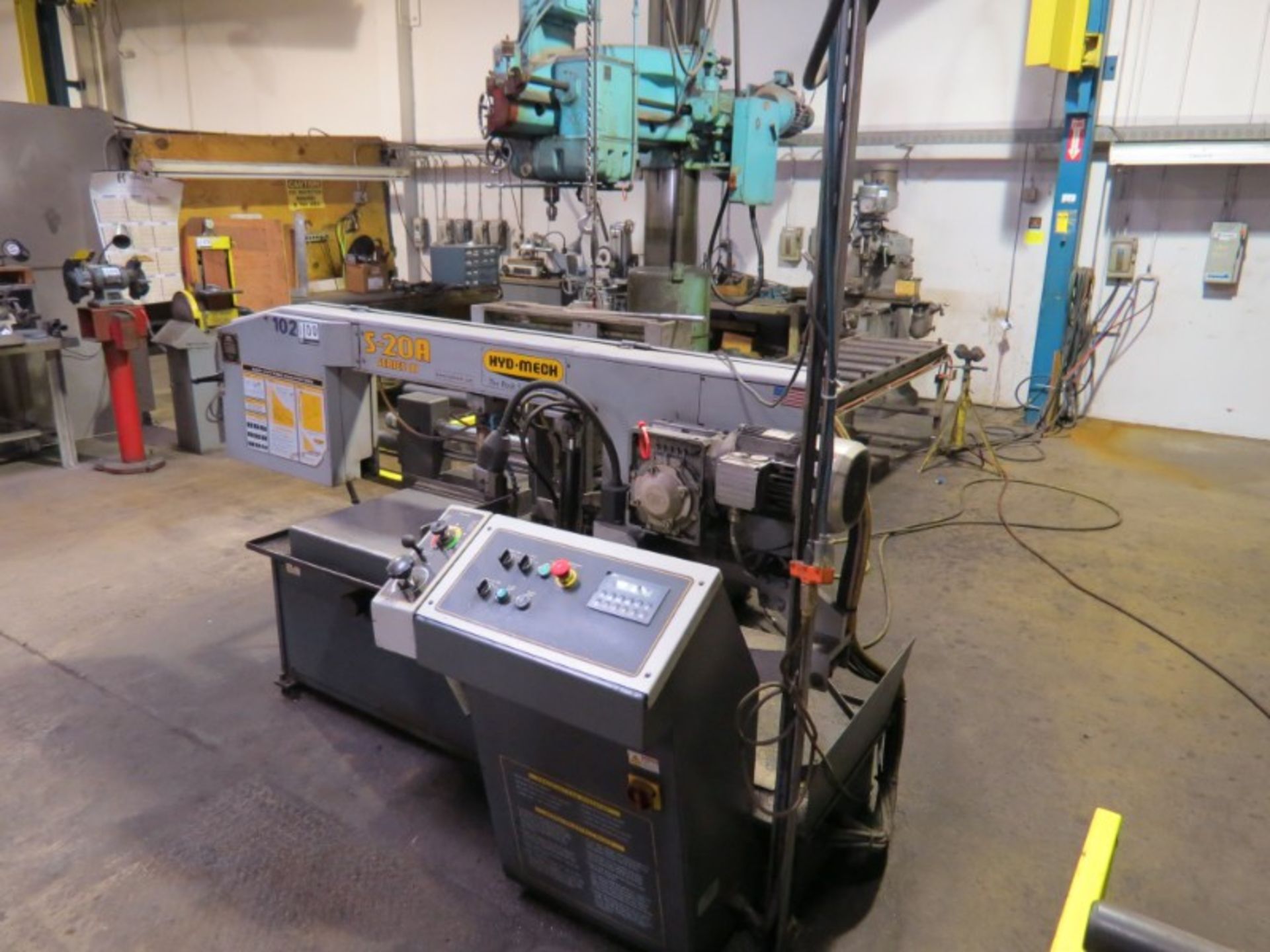 HYD-Mech S-20A Series III Automatic Horizantal Band Saw 13'' x 18'' Cap, Miter Auto Feed - Image 4 of 5