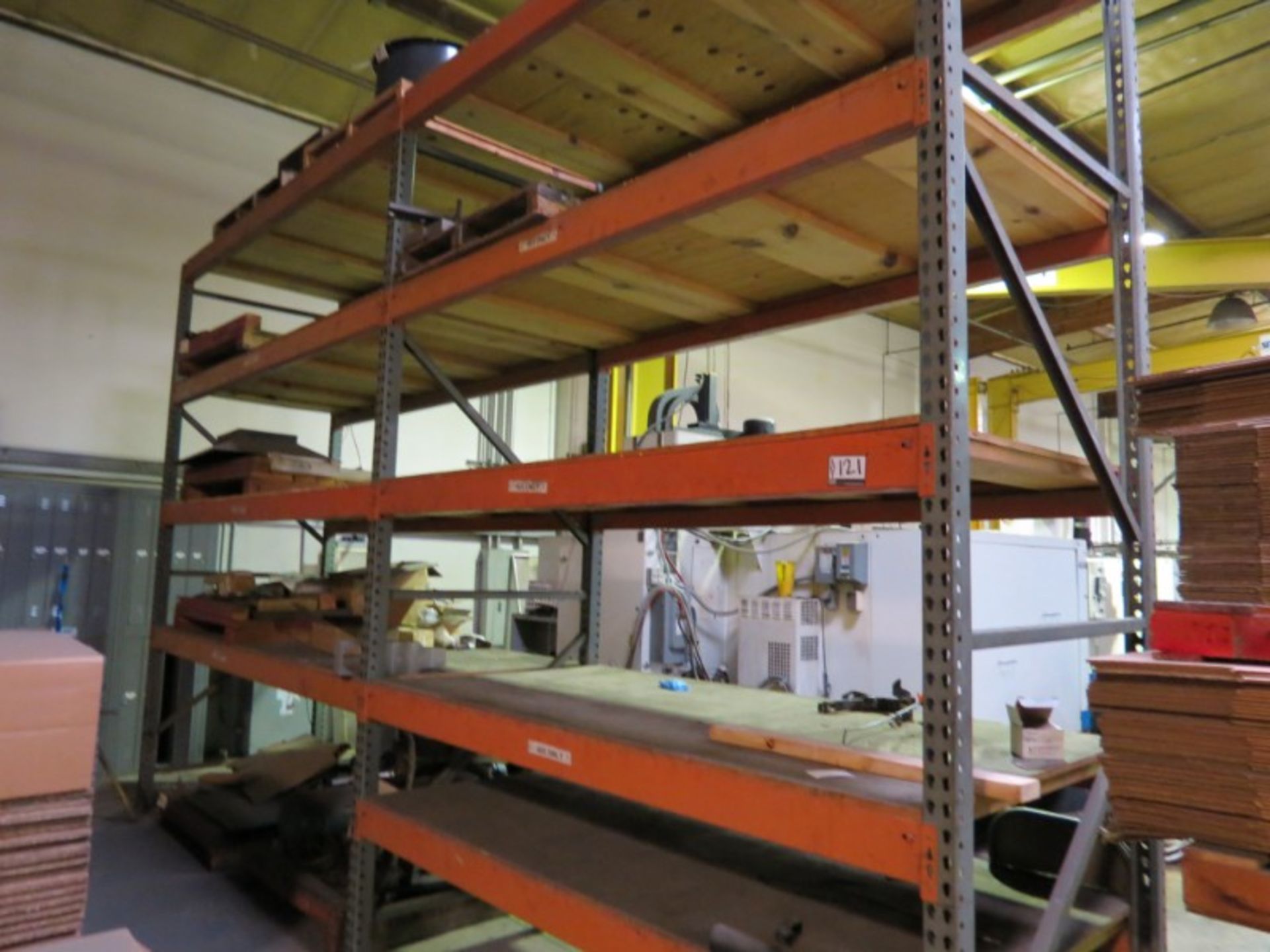 3 Sections Of Metal Racking