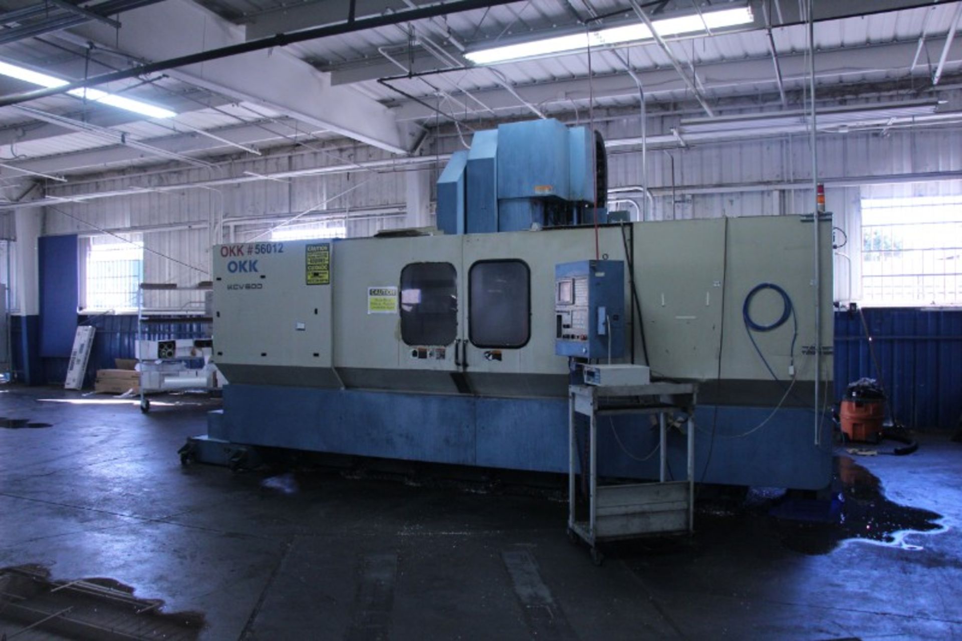 OKK KCV600 – 20L CNC 4 Axis Vertical Machining Center (Rotary Table Sold Separate) - Image 5 of 19