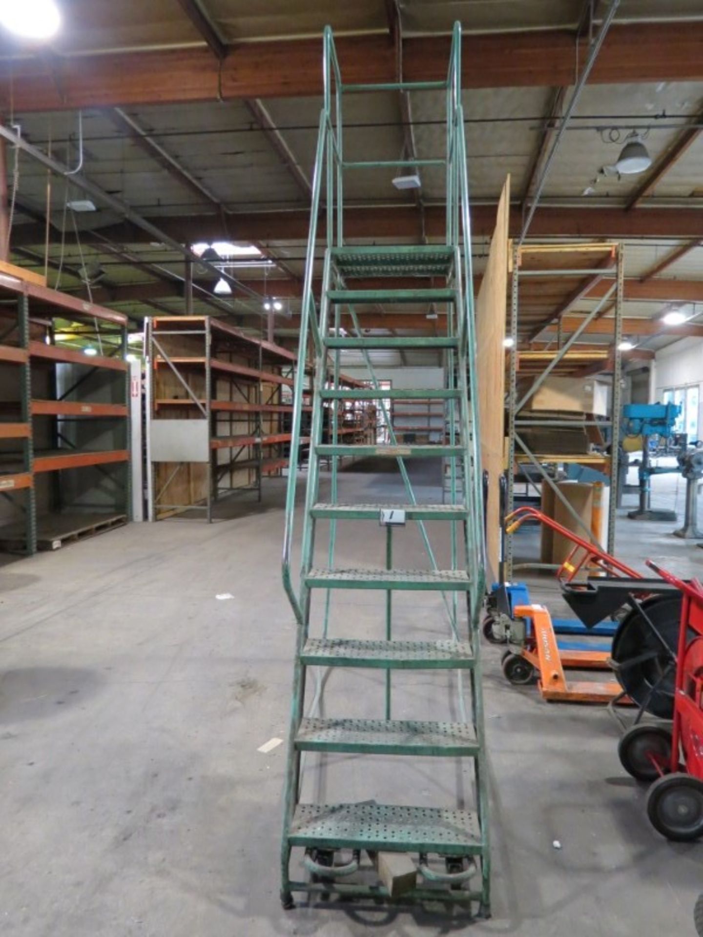 *Must be paid for and picked up by 1/18/19* 10 Step Warehouse Ladder (Located in Simi Valley, CA)