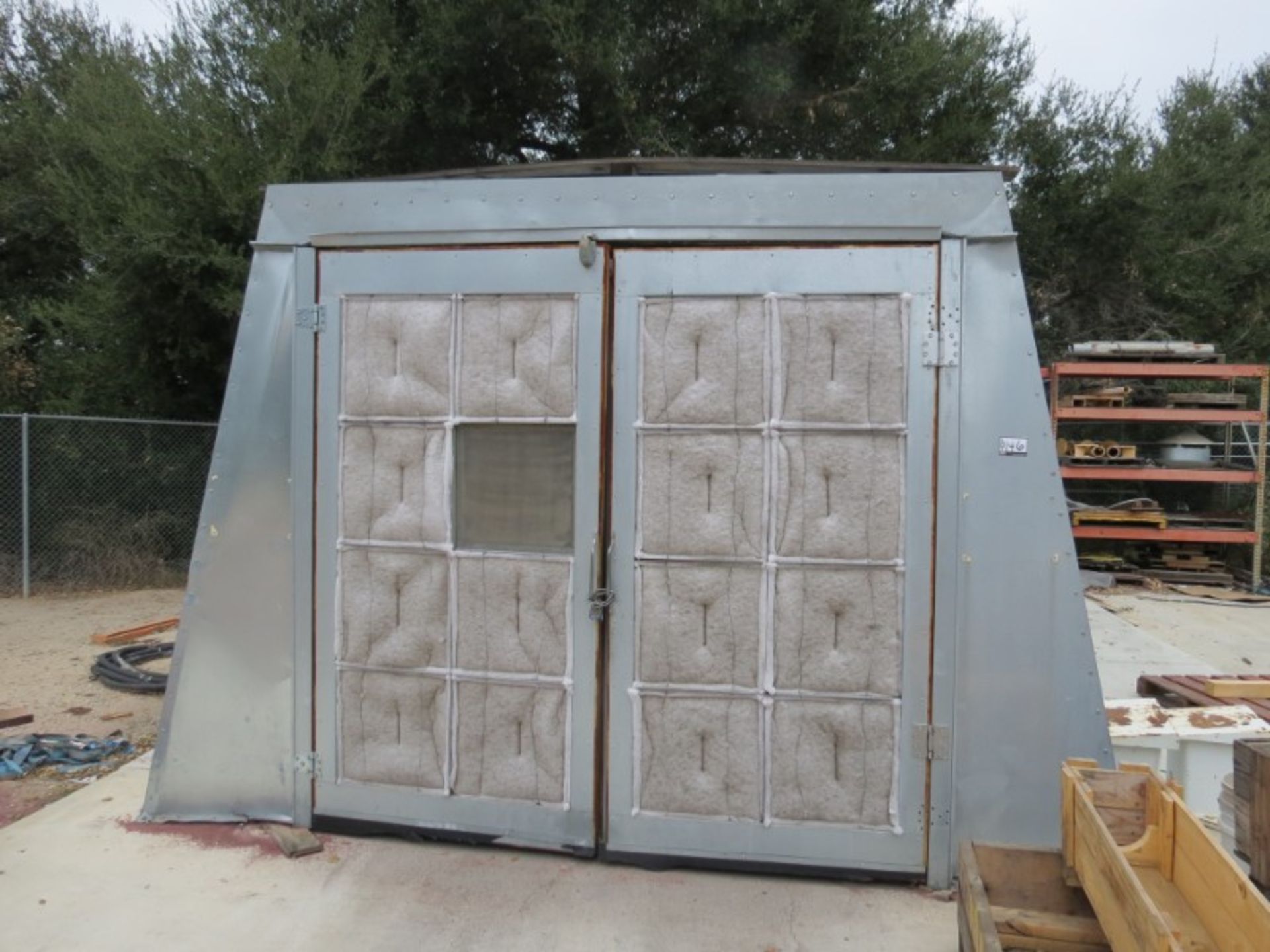 10'W x 22'L x 8'H Abrasive Blast Booth, w/ Clemco Abrasive Hopper & Gun (Located in Simi Valley, CA) - Image 4 of 4