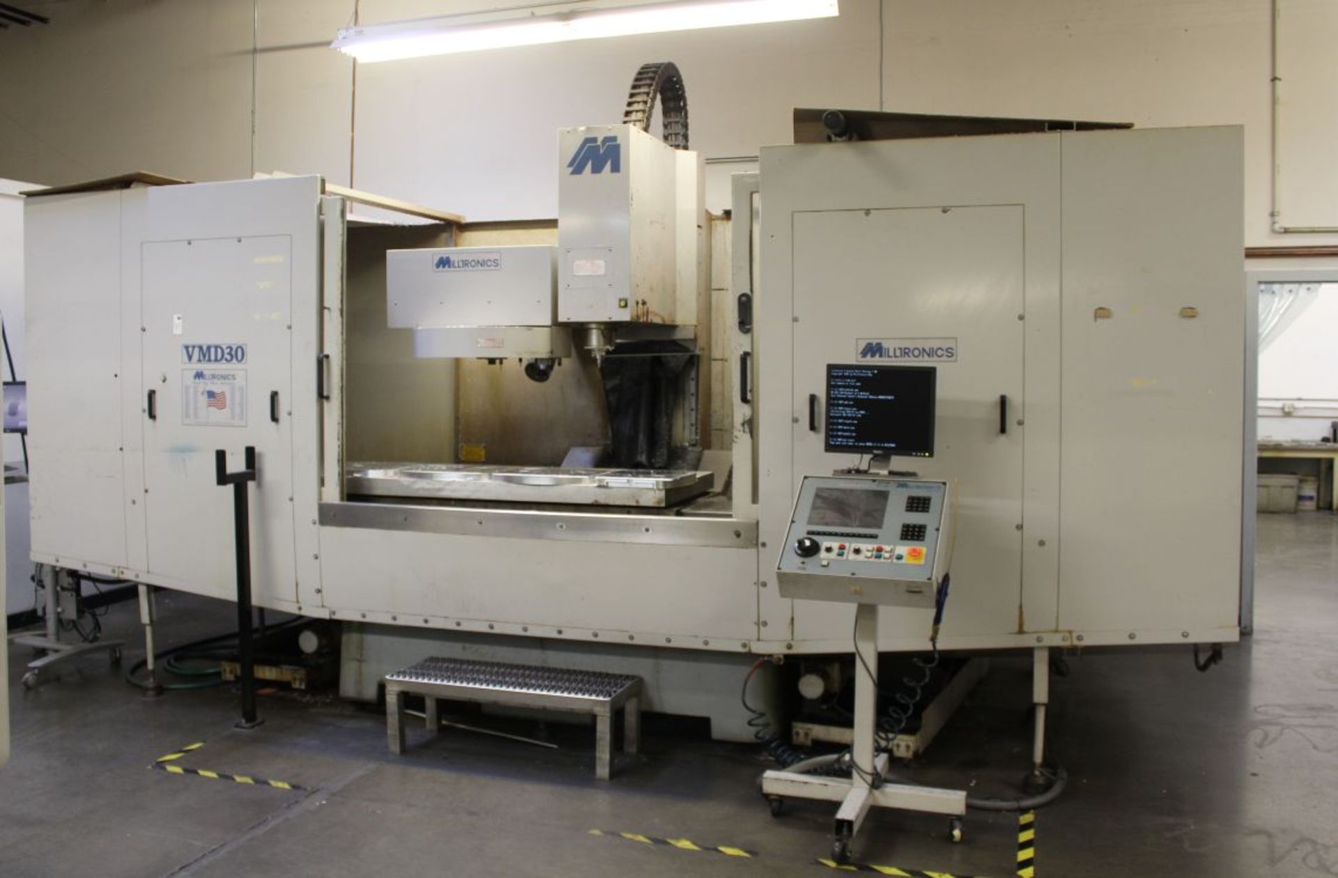 MILLTRONICS VMD30-F CNC VERTICAL MACHINING CENTER, S/N 6987, NEW 2001 (Located in Granite Falls, WA)