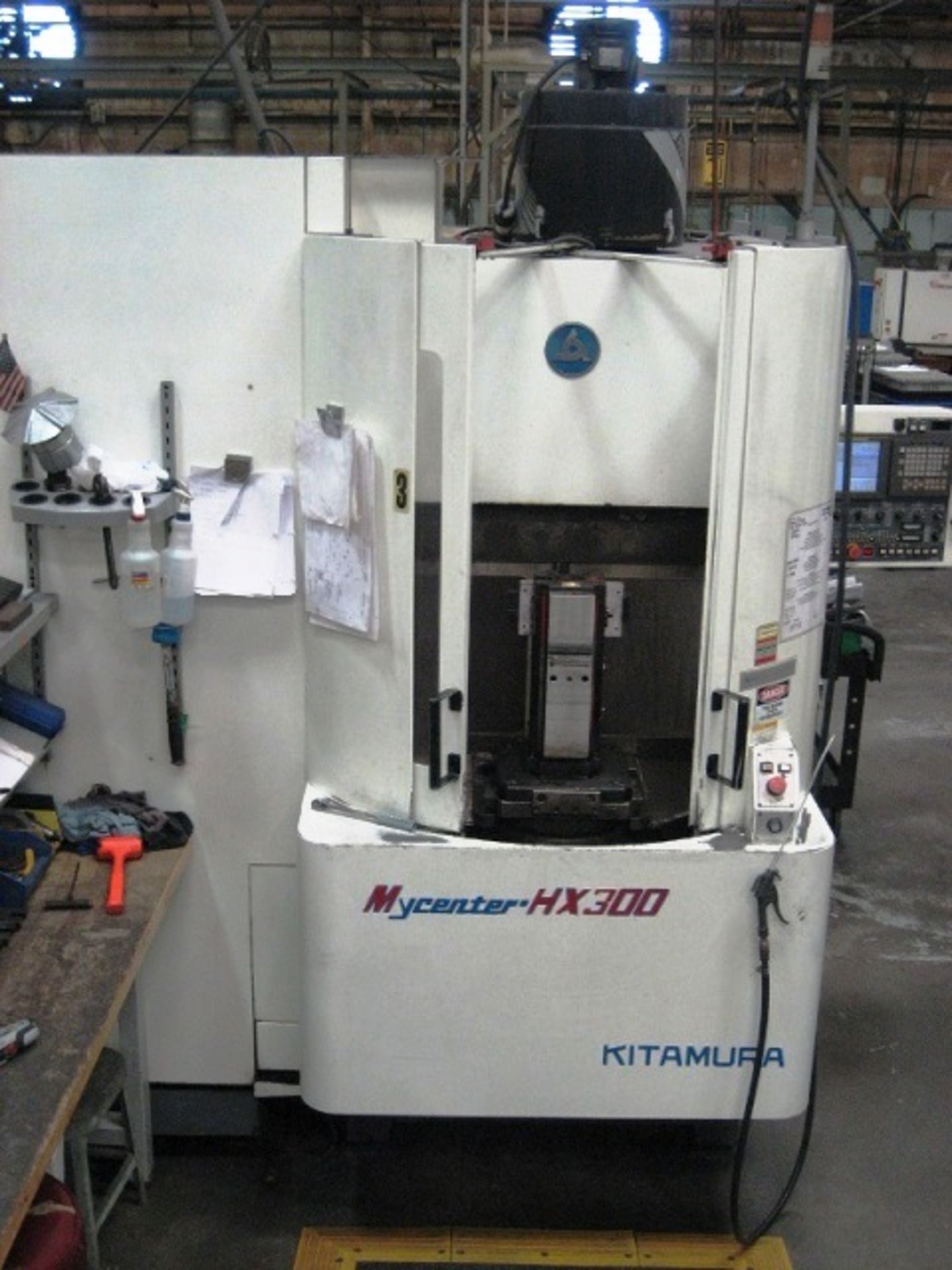 Kitamura HX300 CNC Horizontal Machining Center, 20"x20"x15.7" trvls, 30 HP, 15k RPM, 40 ATC New 2000 - Image 2 of 5