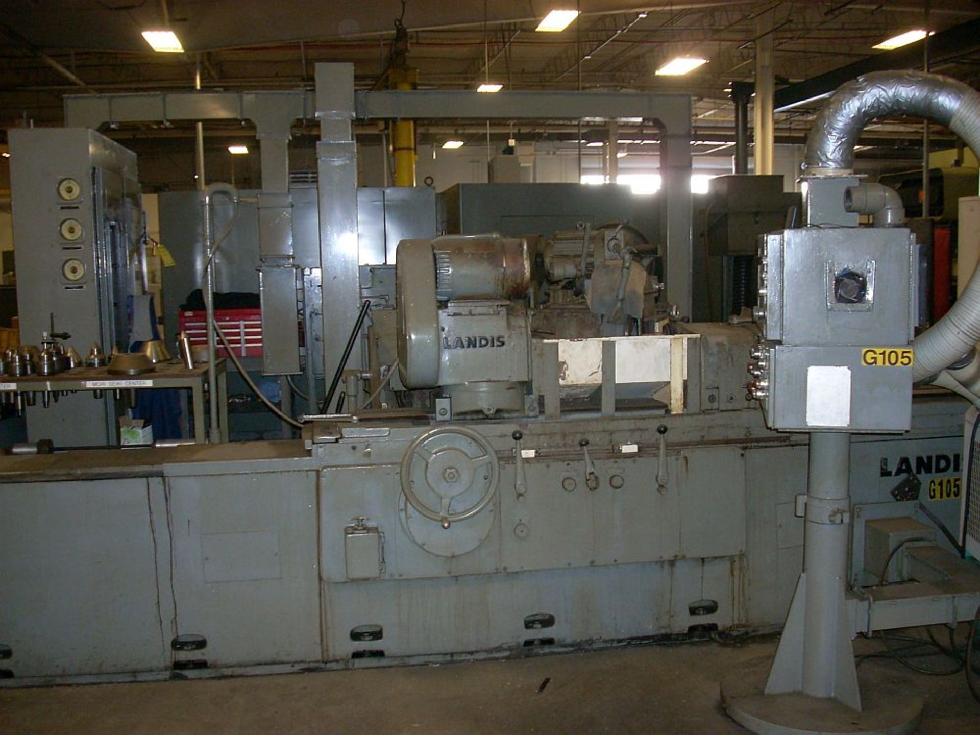 18” x 72” Landis 3RH Universal Cylindrical Grinder, Microtronic infeed, 16” x 2” grinding wheel - Image 2 of 4