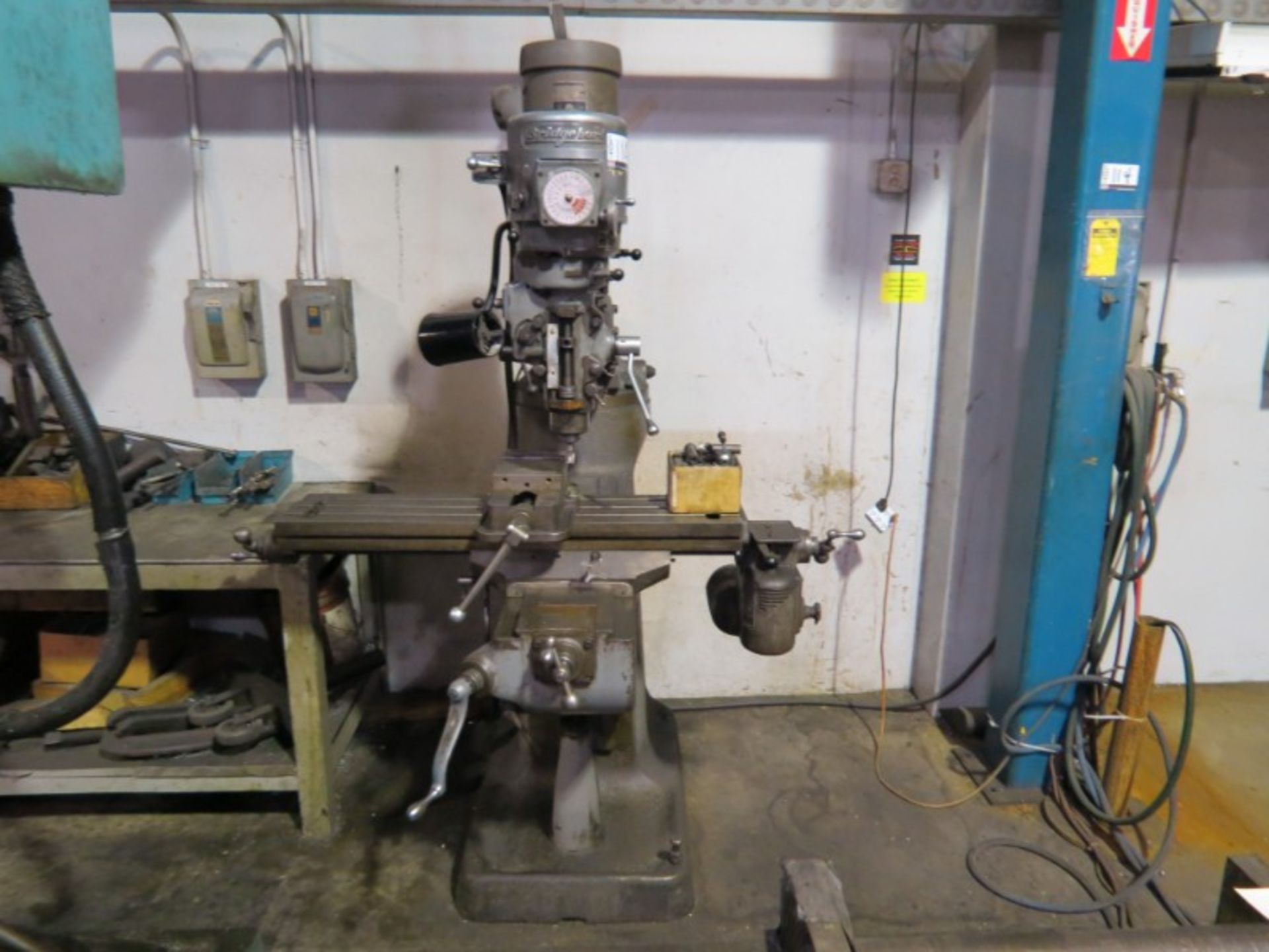 *Must be paid & picked up by 1/18/19* Bridgeport 9" X 42" Variable Speed Vertical Mill - Image 4 of 4