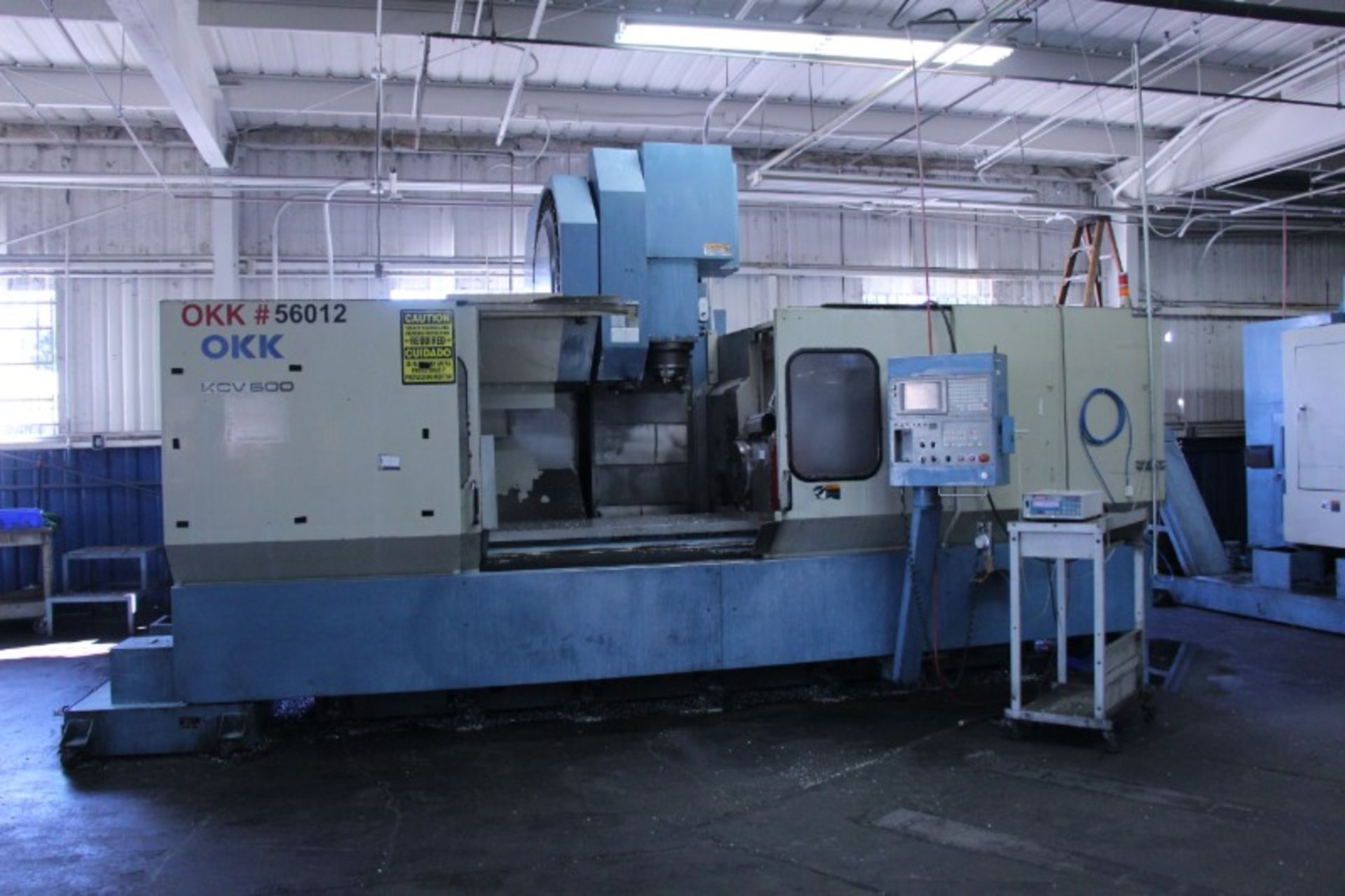 OKK KCV600 – 20L CNC 4 Axis Vertical Machining Center (Rotary Table Sold Separate)