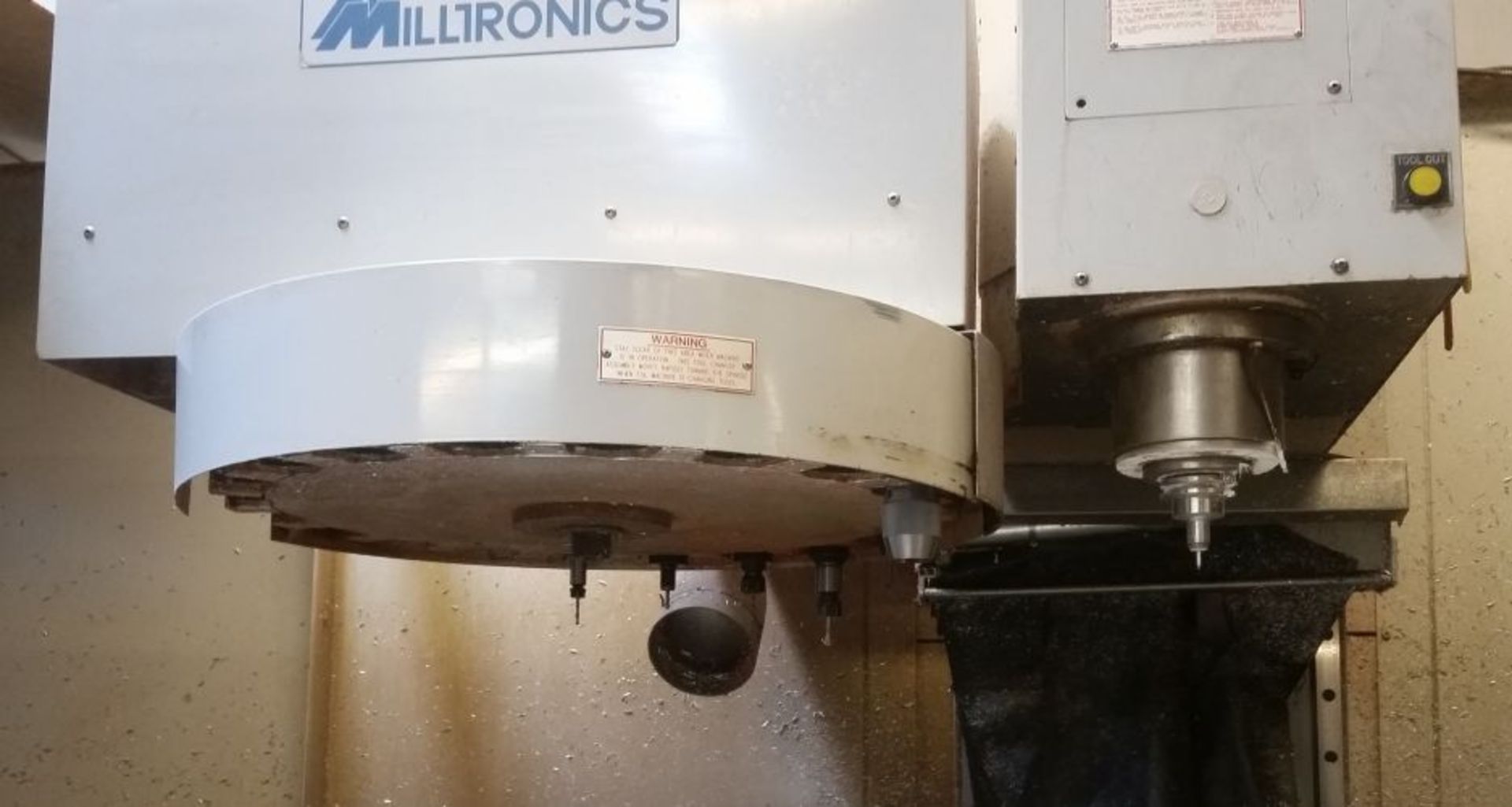 MILLTRONICS VMD30-F CNC VERTICAL MACHINING CENTER, S/N 6987, NEW 2001 (Located in Granite Falls, WA) - Image 3 of 5