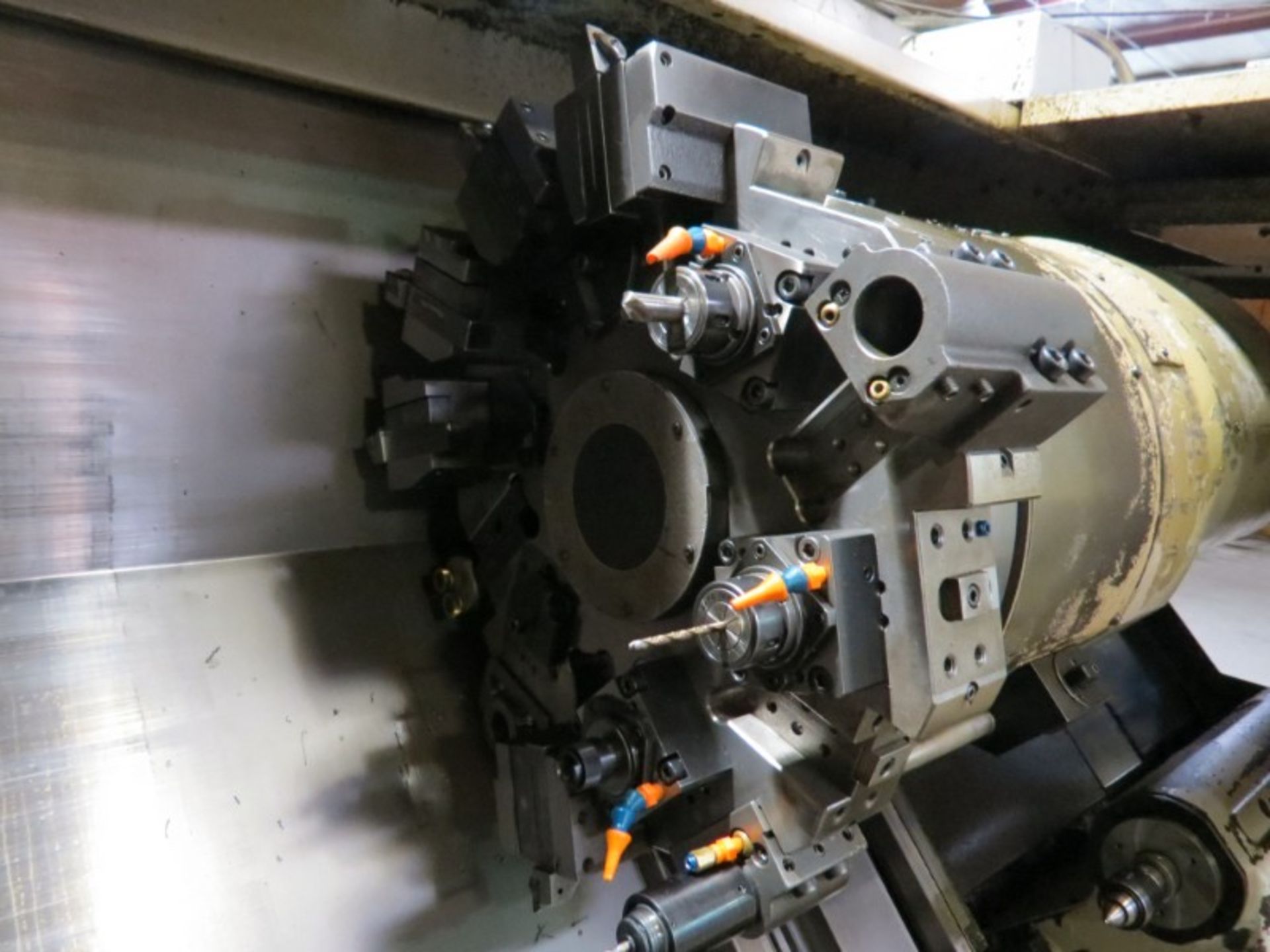 Mori-SEIKI SL-25/1000 MC, fanuc 16TA (MF-M6) , Live Tool, C axis, 40'' CC, 10'' chuck, s/n 1211 - Image 8 of 10