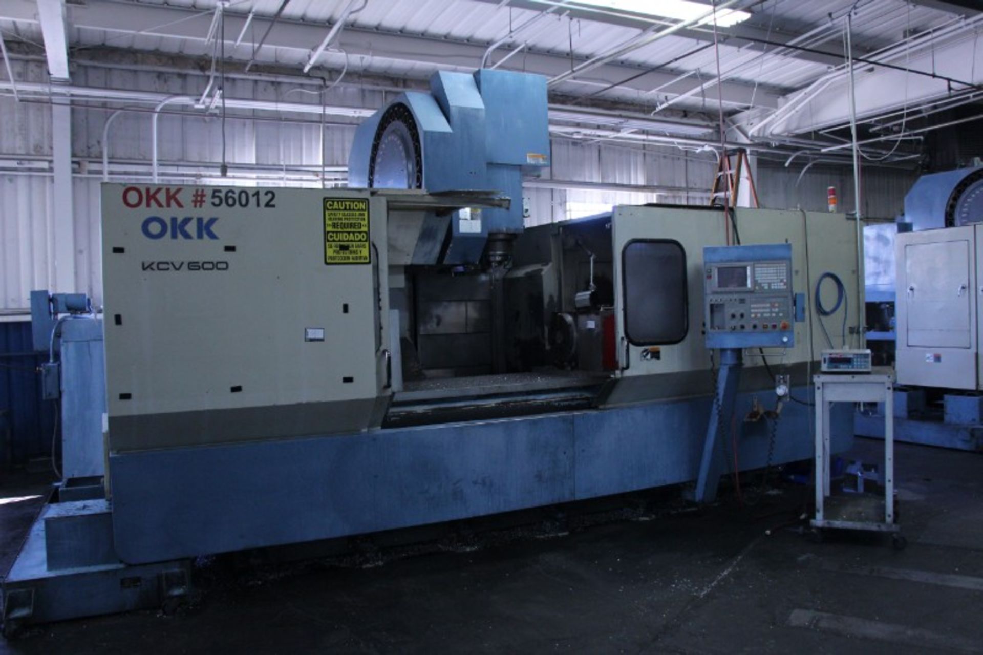 OKK KCV600 – 20L CNC 4 Axis Vertical Machining Center (Rotary Table Sold Separate) - Image 4 of 19