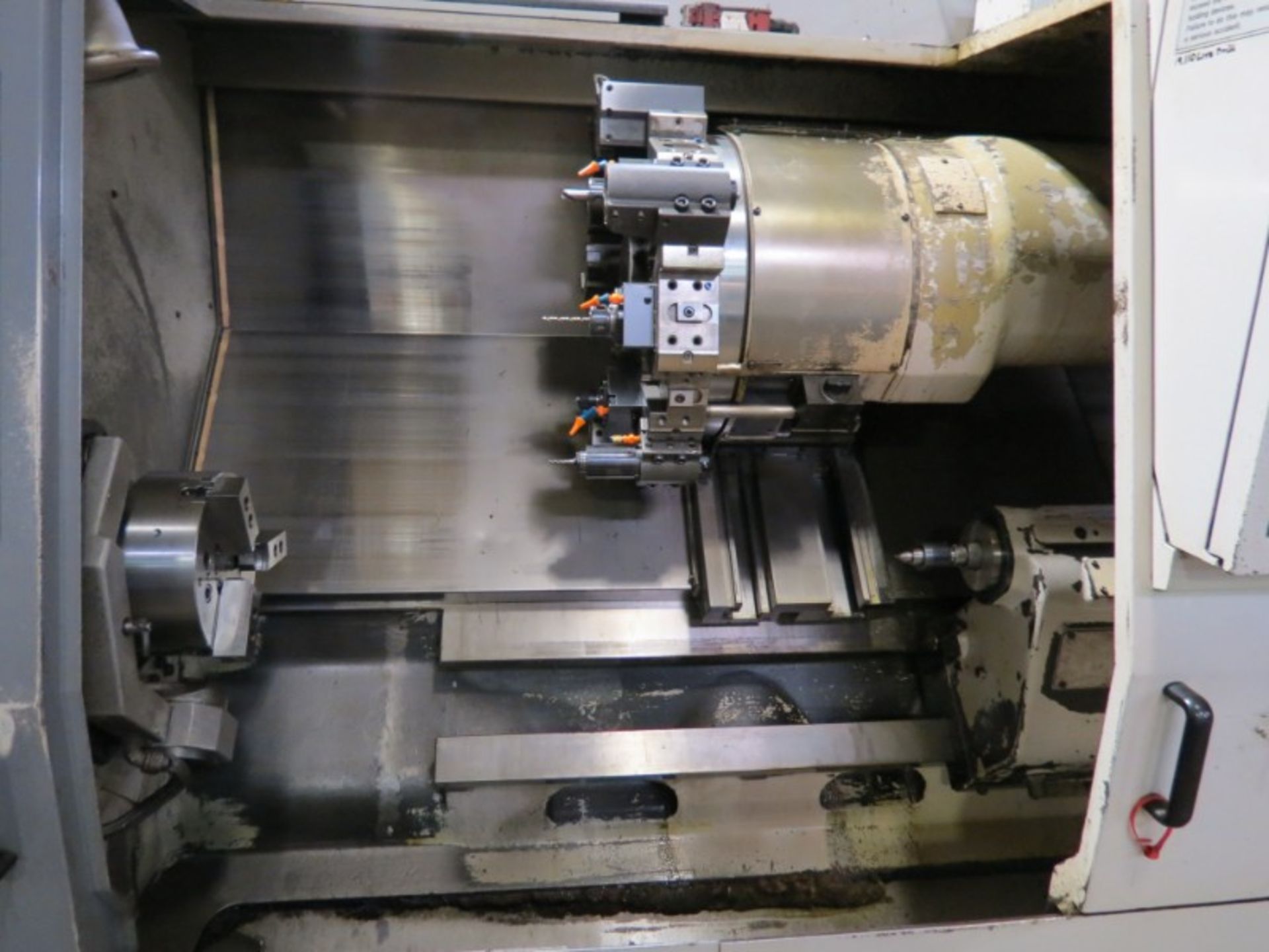 Mori-SEIKI SL-25/1000 MC, fanuc 16TA (MF-M6) , Live Tool, C axis, 40'' CC, 10'' chuck, s/n 1211 - Image 6 of 10