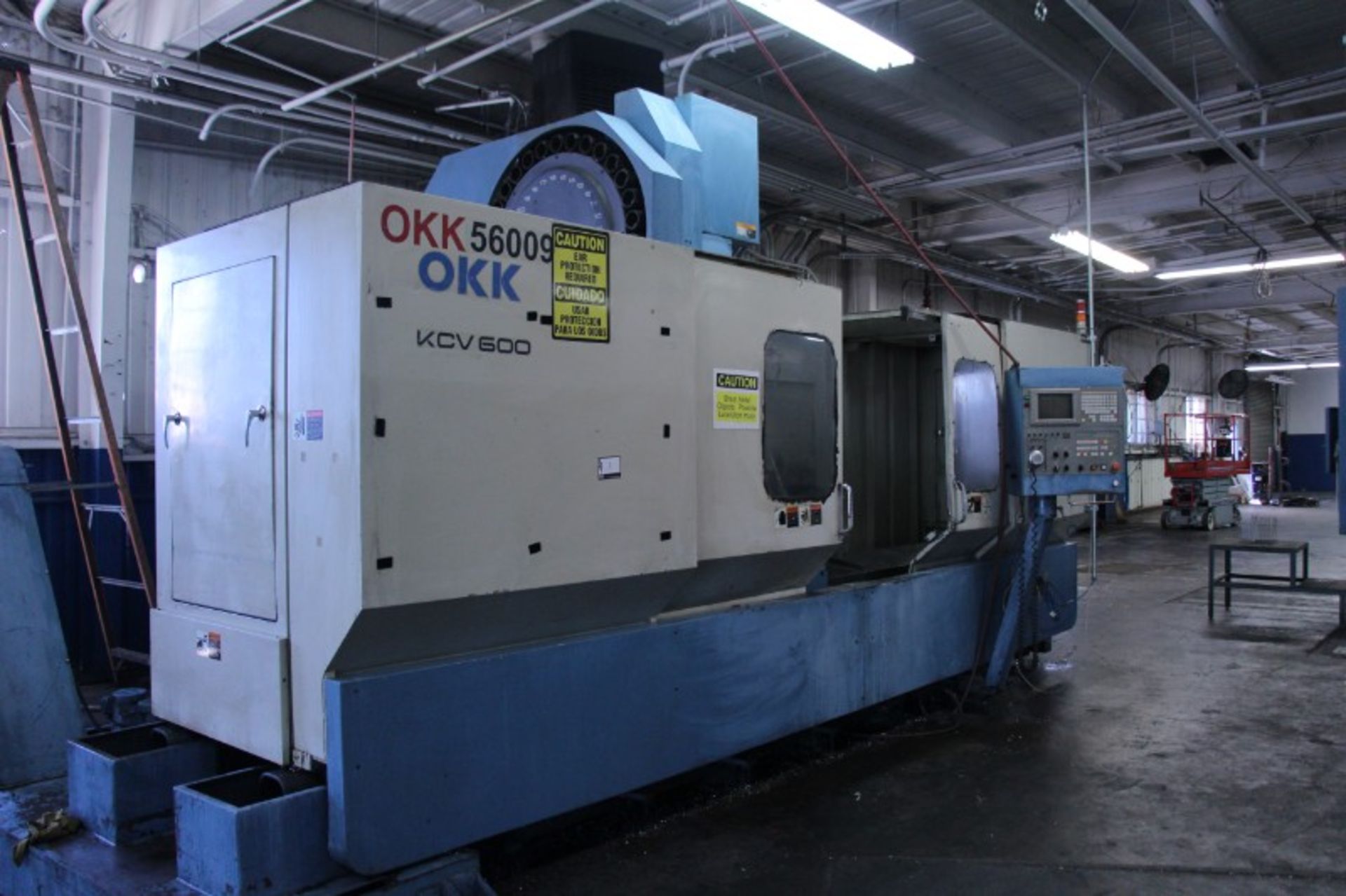 OKK KCV600 – 20L CNC Vertical Machining Center, Mitsubishi Neomatic control, 80” x 25” x 25” - Image 2 of 18