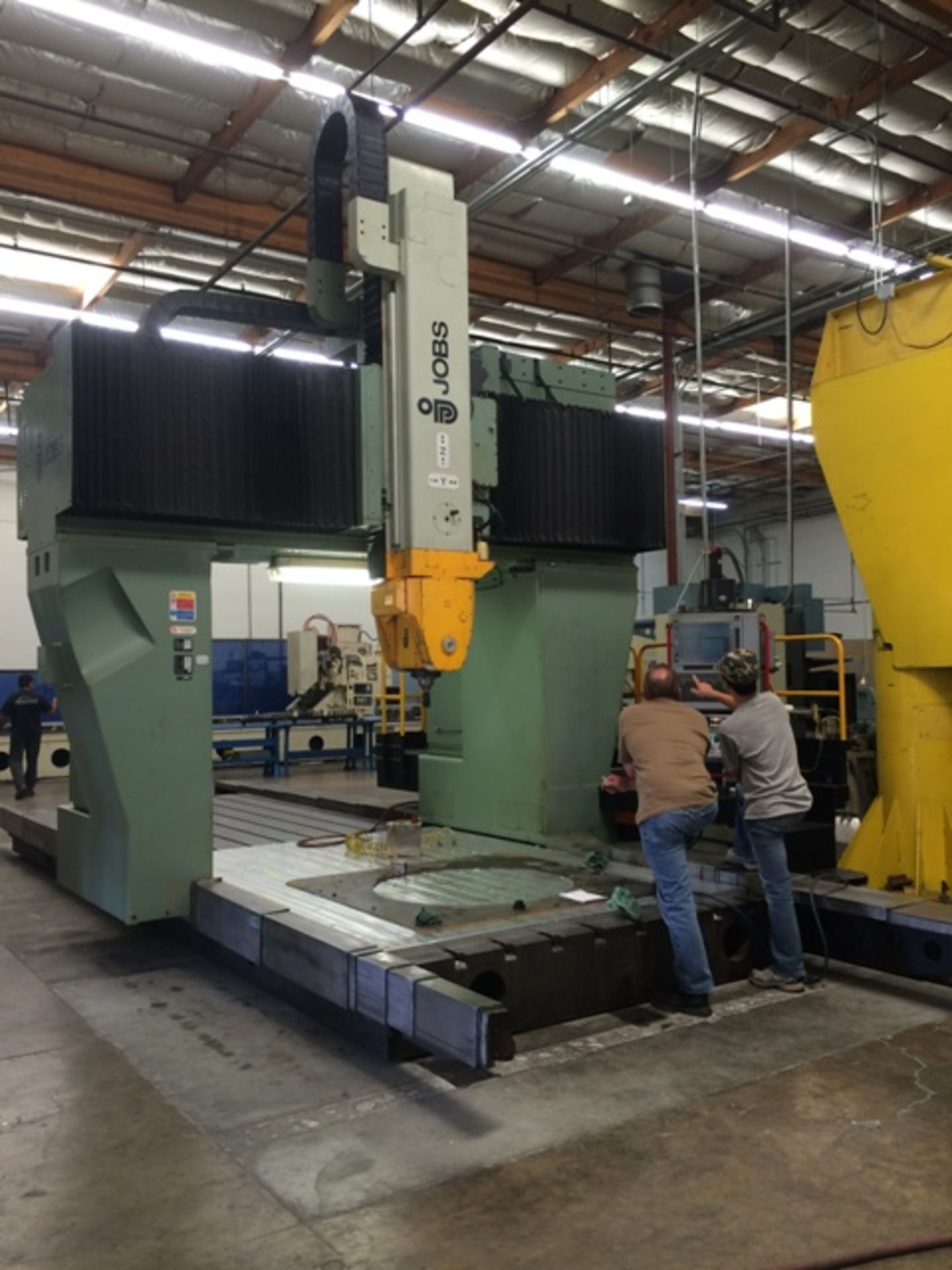 Jobs Jomach 23 5-Axis CNC Gantry-Style Machining Center, Fidia M-2 Control, 1992 Located in Brea, CA