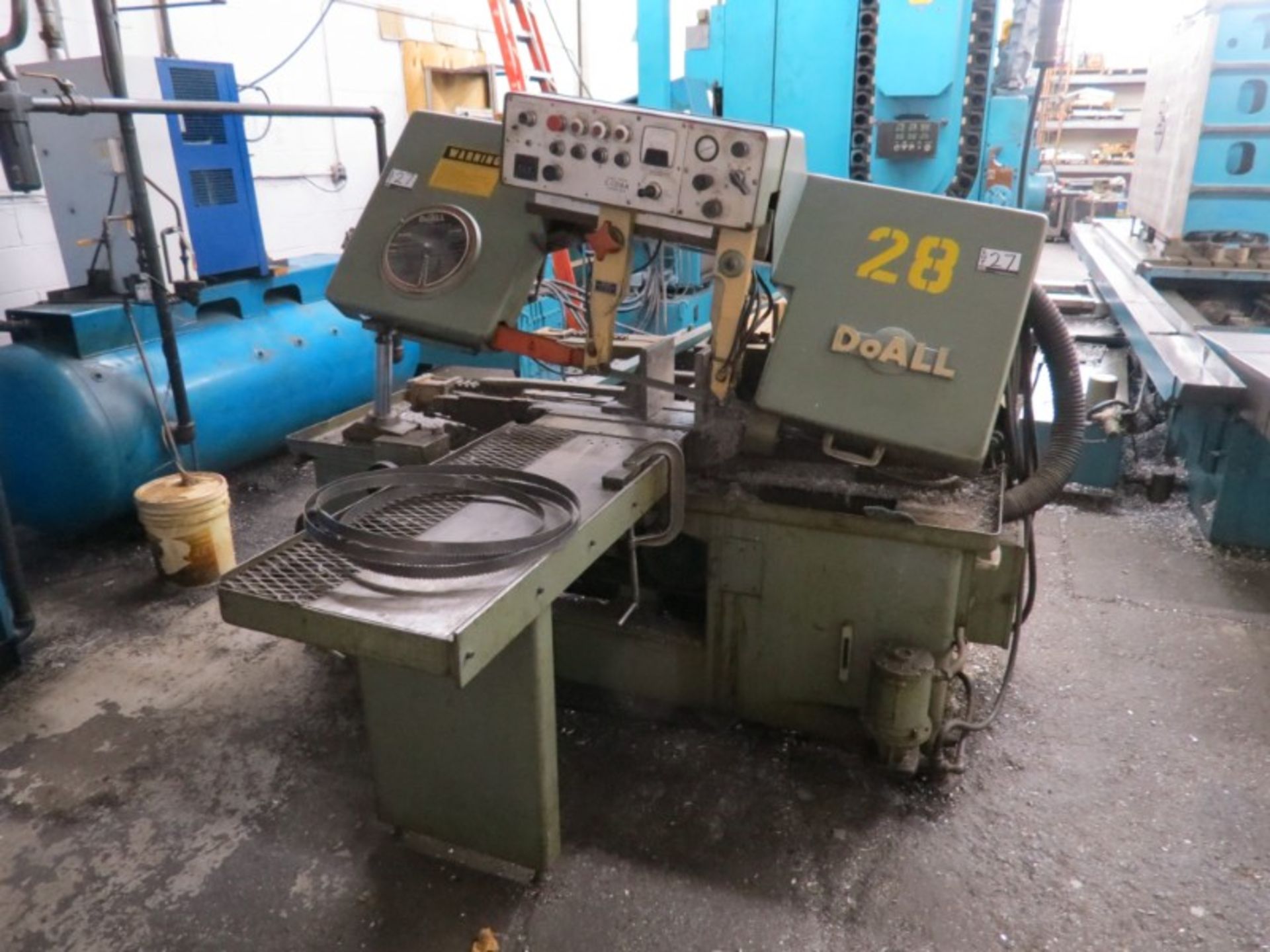 DoALL C-1216A Automatic Horizontal band Saw, 12”x16” capacity power incremental infeed s/n 373-81688 - Image 2 of 5