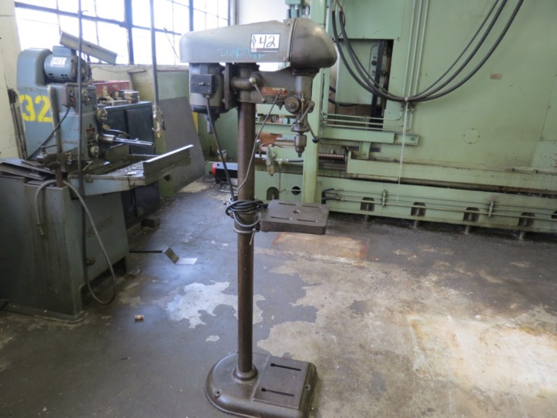 Rockwell Delta Floor Type Drill Press, s/n 95-6138