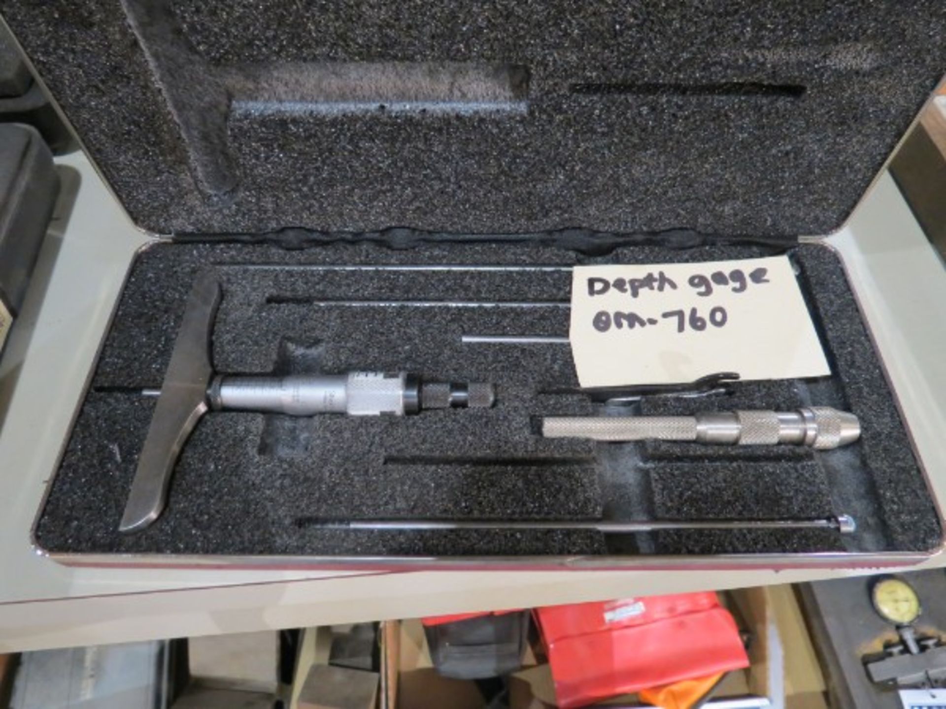 Starrett Depth Gauge Micrometer OM .760