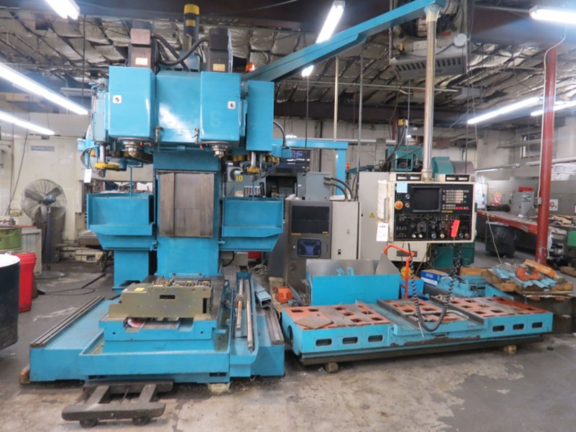 Matsuura MC -1500V-DC Twin Spindle VMC (PARTS ONLY) (Located in Hicksville, NY)