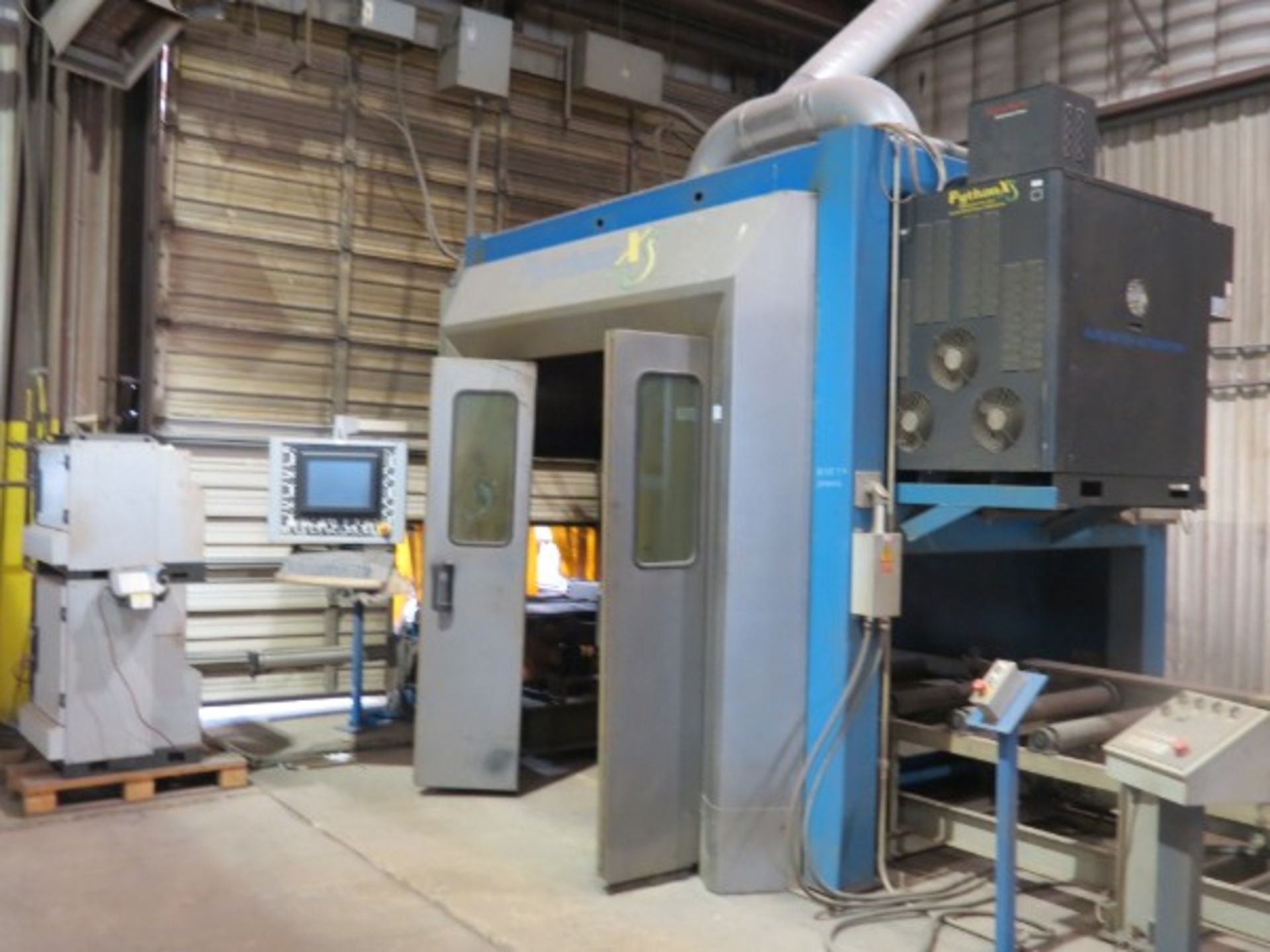 Burlington Automatic Python XS CNC Plasma Beam Coping Machine, ABB Robot Control, Hypertherm HPR 130 - Image 4 of 15